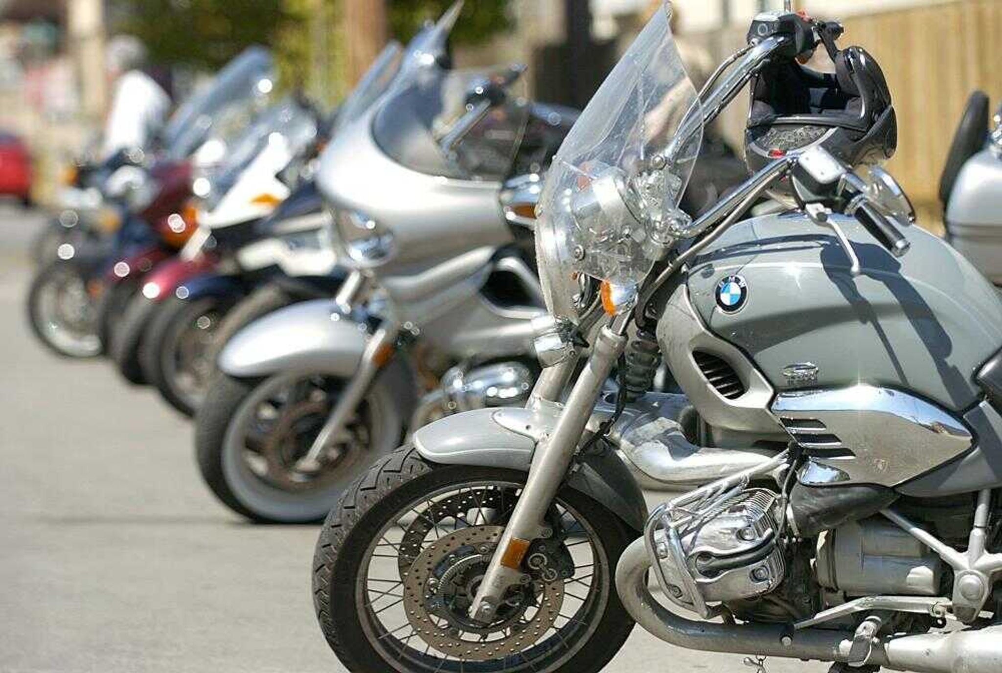 Grass Roots BMW in downtown Cape Girardeau saw all makes and models at its expansion party Saturday. Beamers were alongside Harleys and Hondas as motorcycle enthusiasts came out for test drives and food.