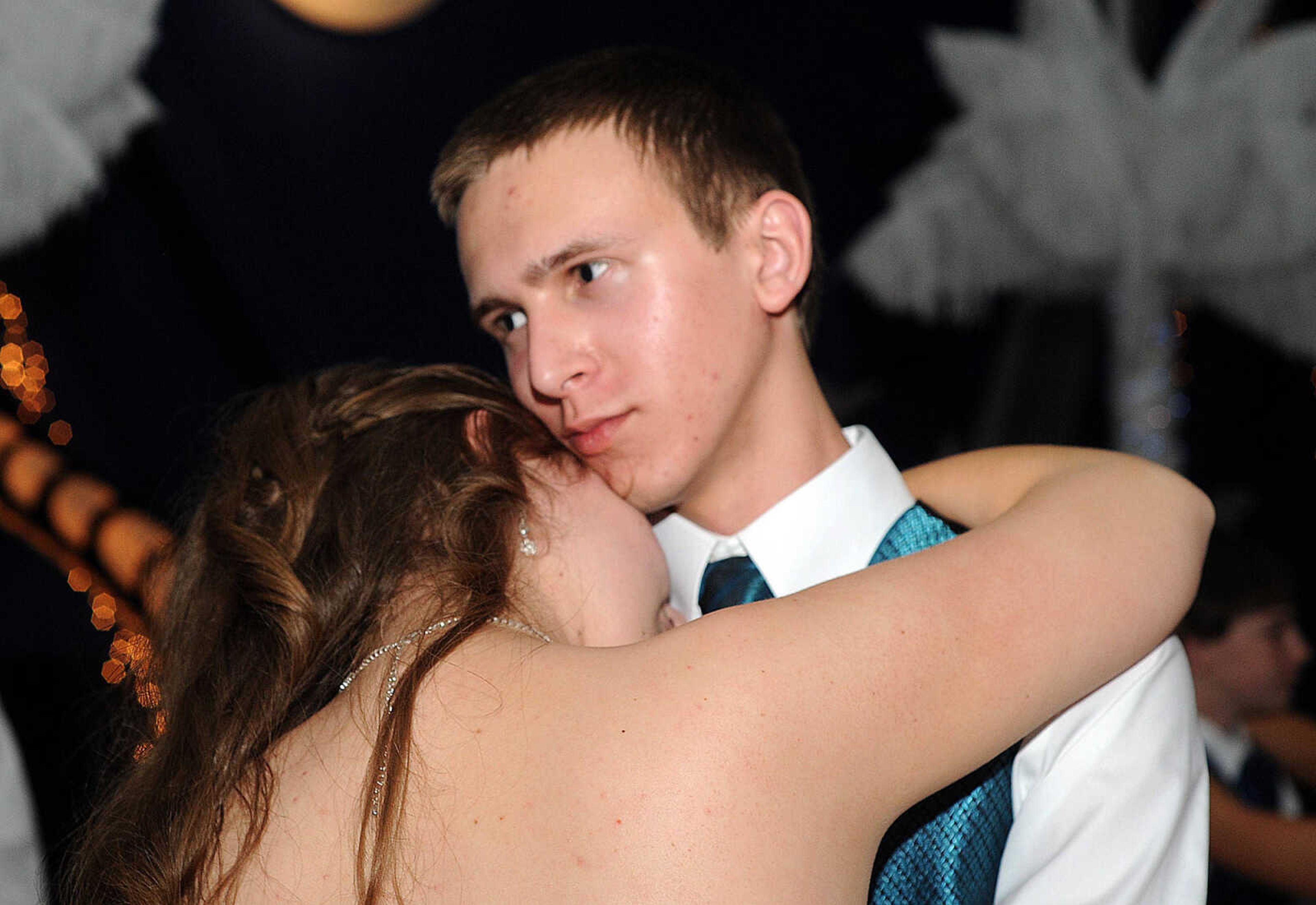 LAURA SIMON ~ lsimon@semissourian.com

Oran High School held its prom Saturday night, April 12, 2014, inside the school's gymnasium.