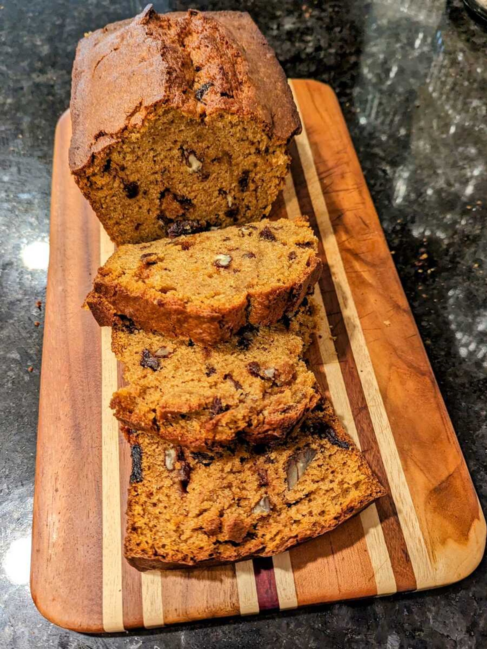 Unlike pumpkin pie, which is typically a holiday treat, pumpkin bread is welcome at the table any time of year.