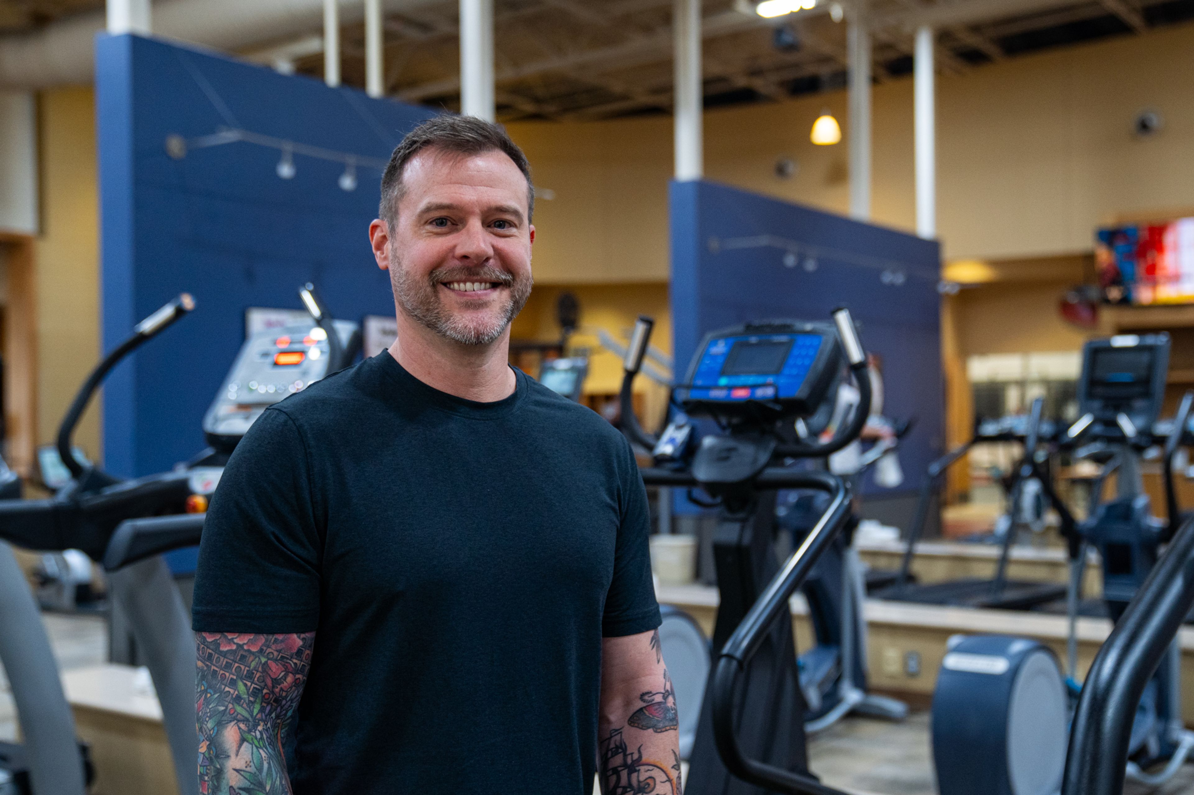 Personal trainer Brandon Job