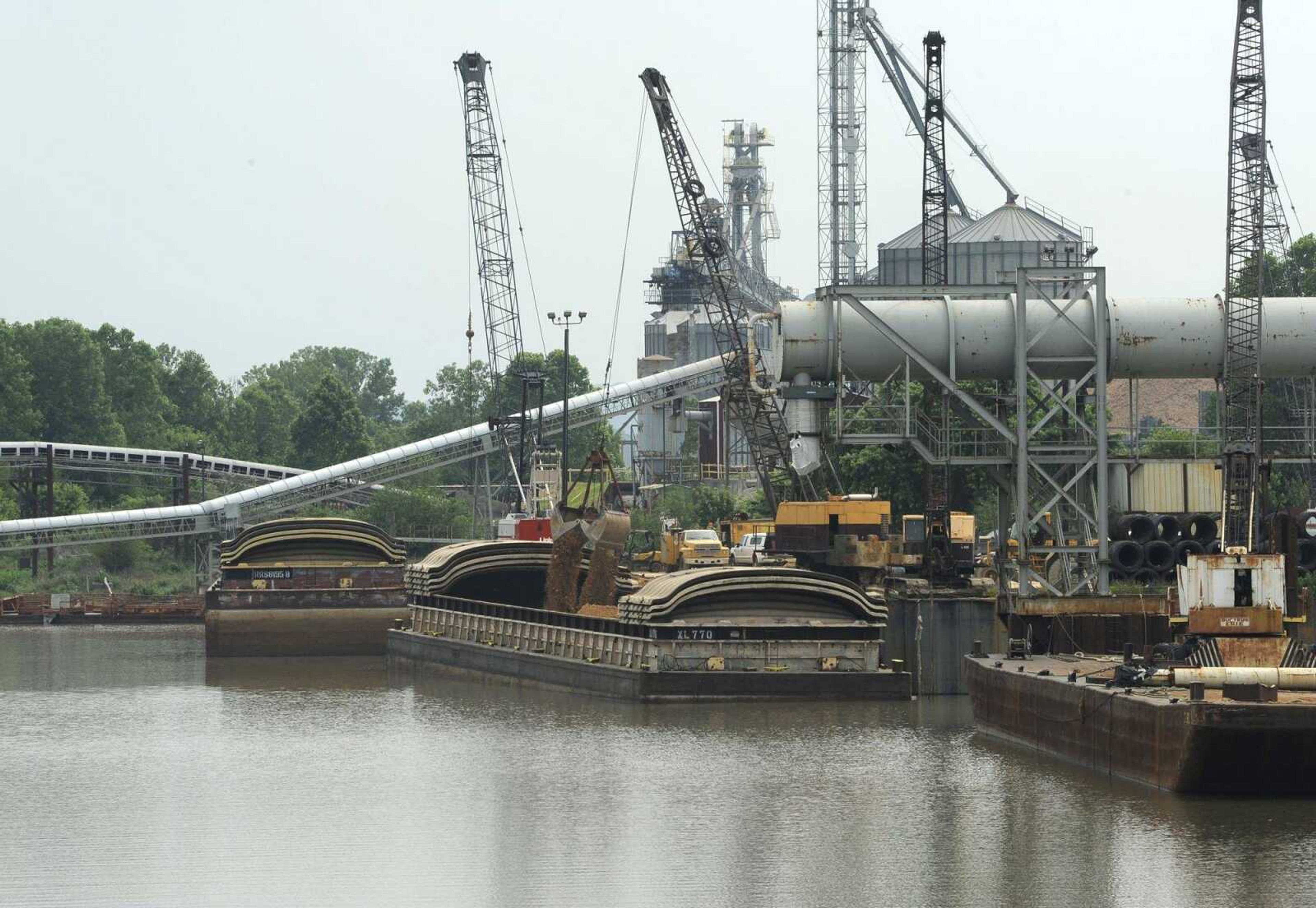 The Southeast Missouri Regional Port Authority, also known as Semo Port, is seen June 8. (Fred Lynch)