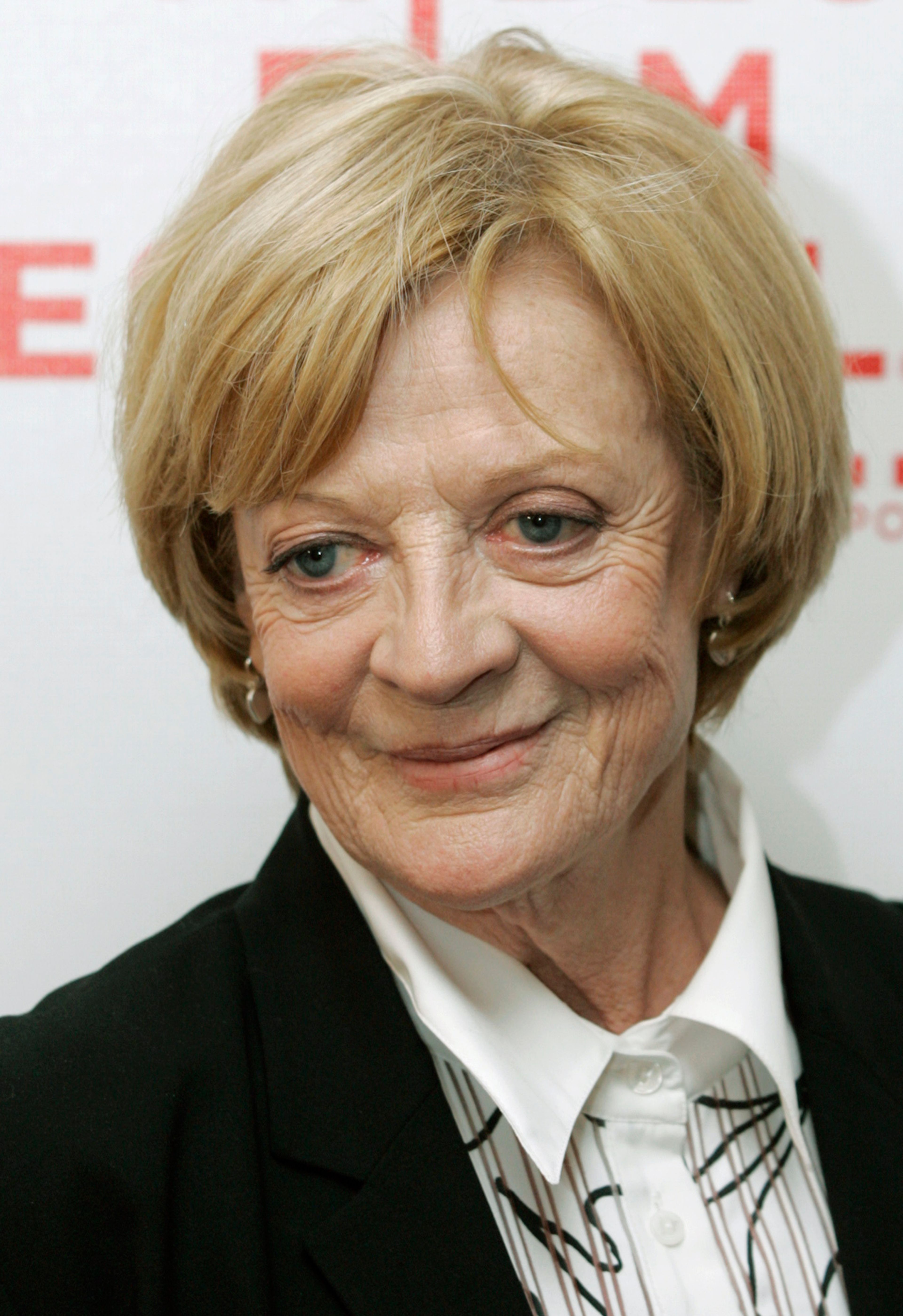 FILE - Actress Maggie Smith who is in the film "Ladies in Lavender," appears at the Tribeca Film Festival in New York on April 23, 2005. Smith, who won an Oscar for “The Prime of Miss Jean Brodie” in 1969 and won new fans in the 21st century as the dowager Countess of Grantham in “Downton Abbey,” has died at 89. (AP Photo/Stuart Ramson, File)