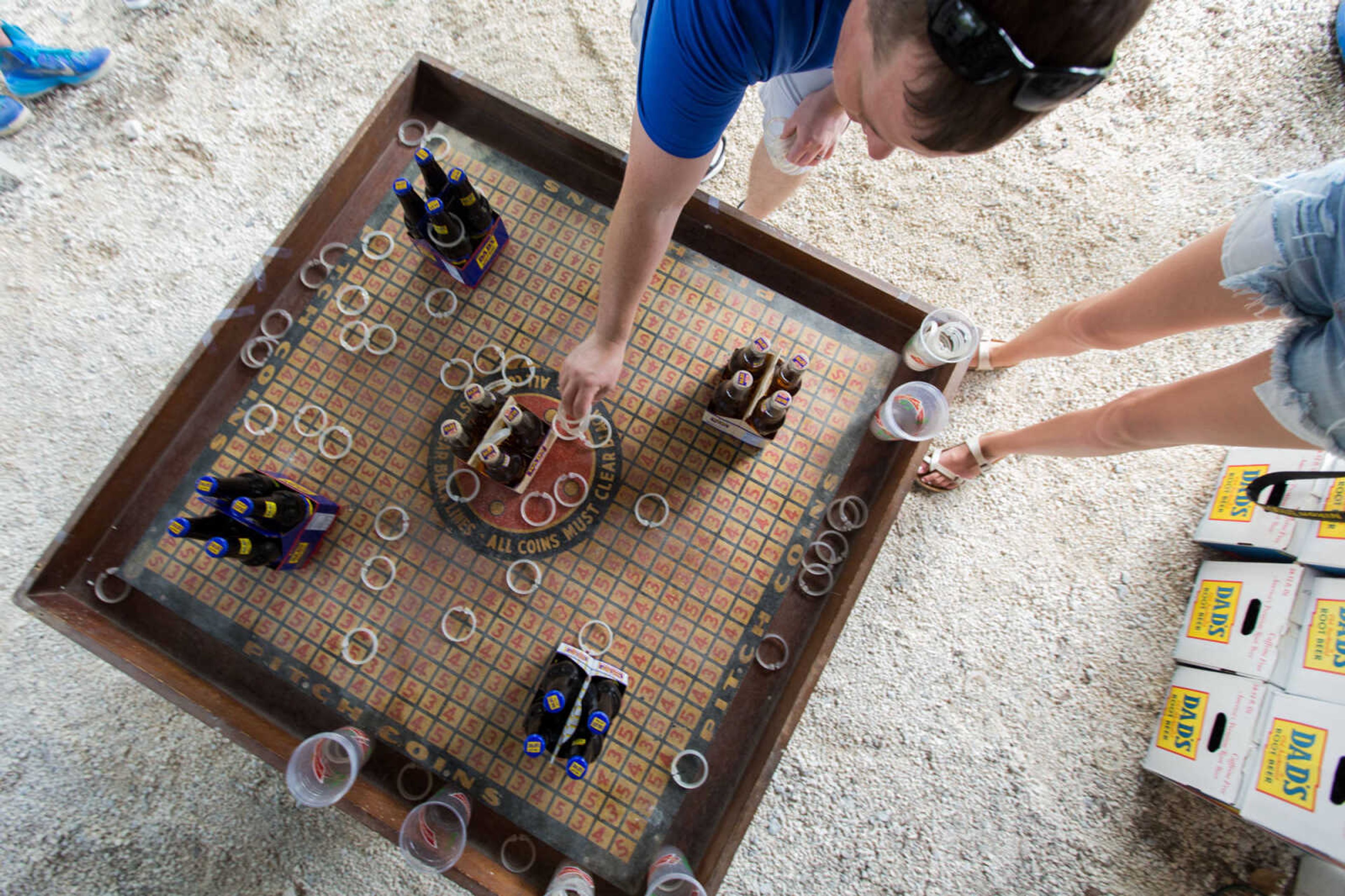 GLENN LANDBERG ~ glandberg@semissourian.com


Kids play a ring toss game during the annual parish picnic on Saturday, July 30, 2016 at St. John's Catholic Church in Leopold, Mo.