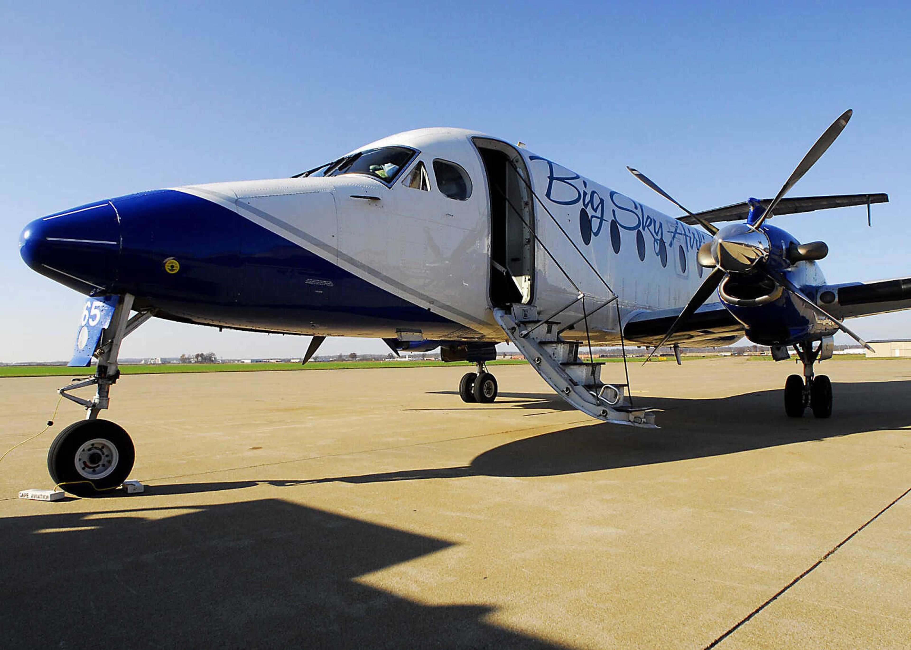 Big Sky Airlines will no longer offer services at the Cape Regional Airport. (Fred Lynch)