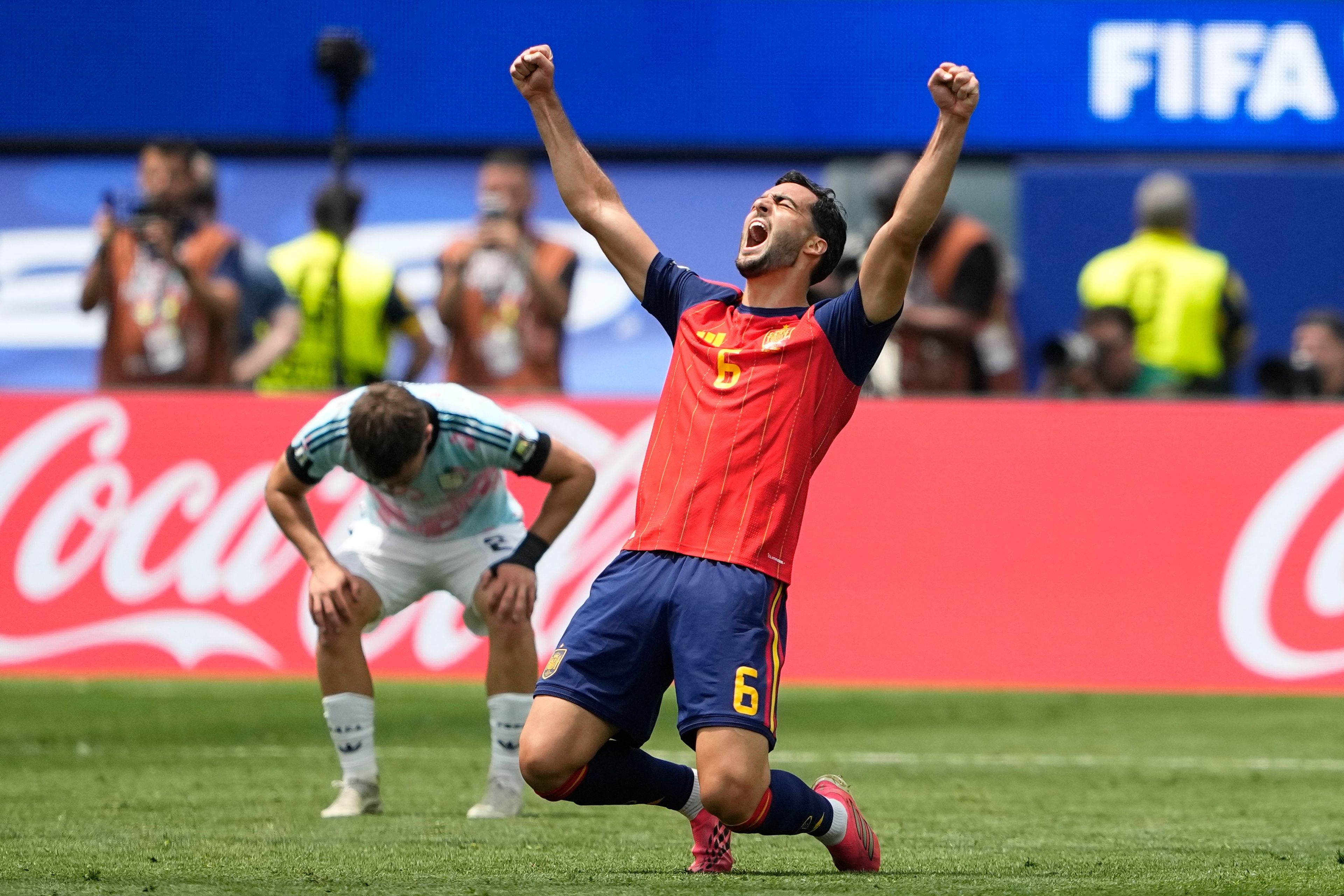 Spain reaches World Cup semifinals with 2-1 win over Belgium...
