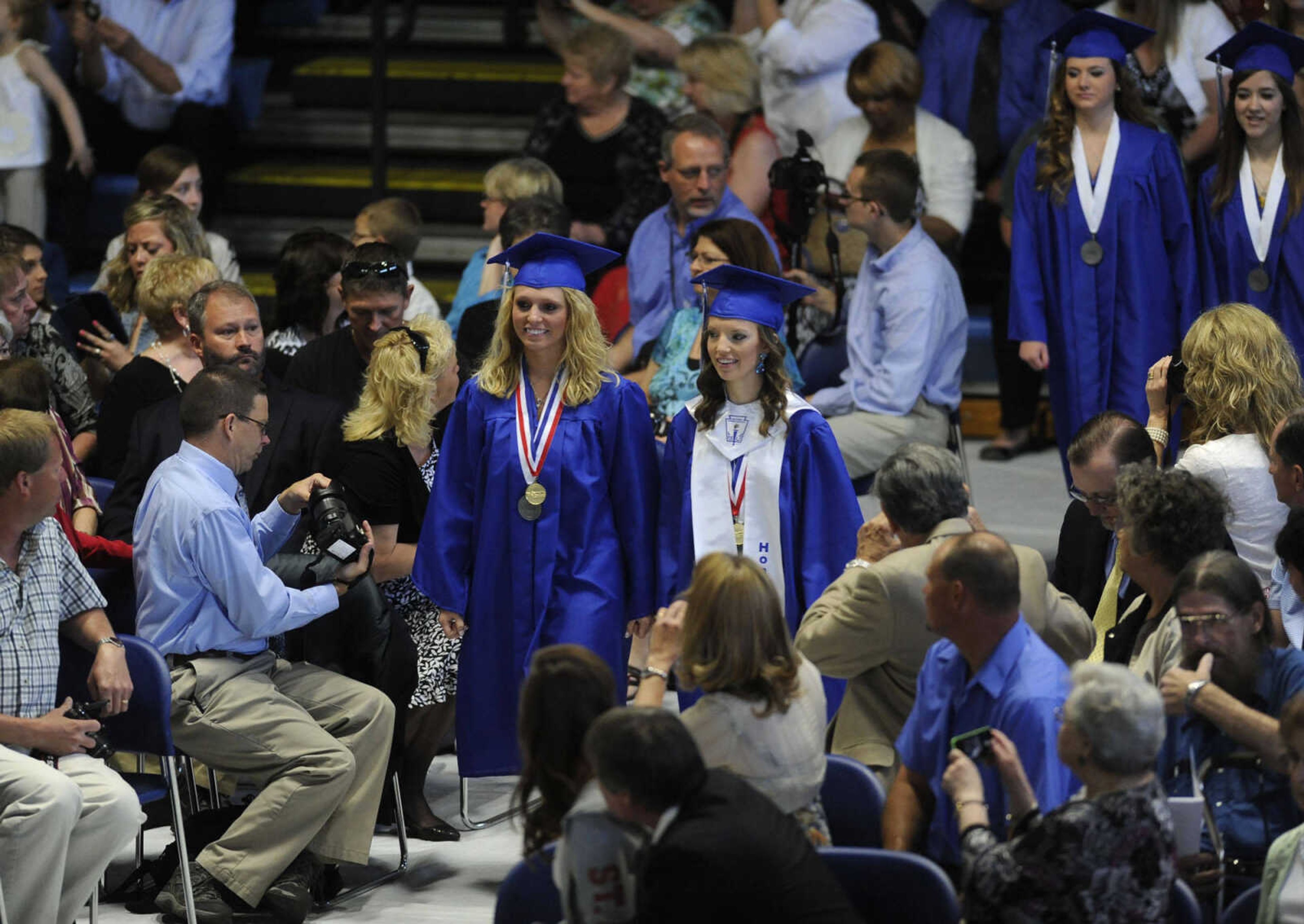 Notre Dame Regional High School commencement Sunday, May 18, 2014.