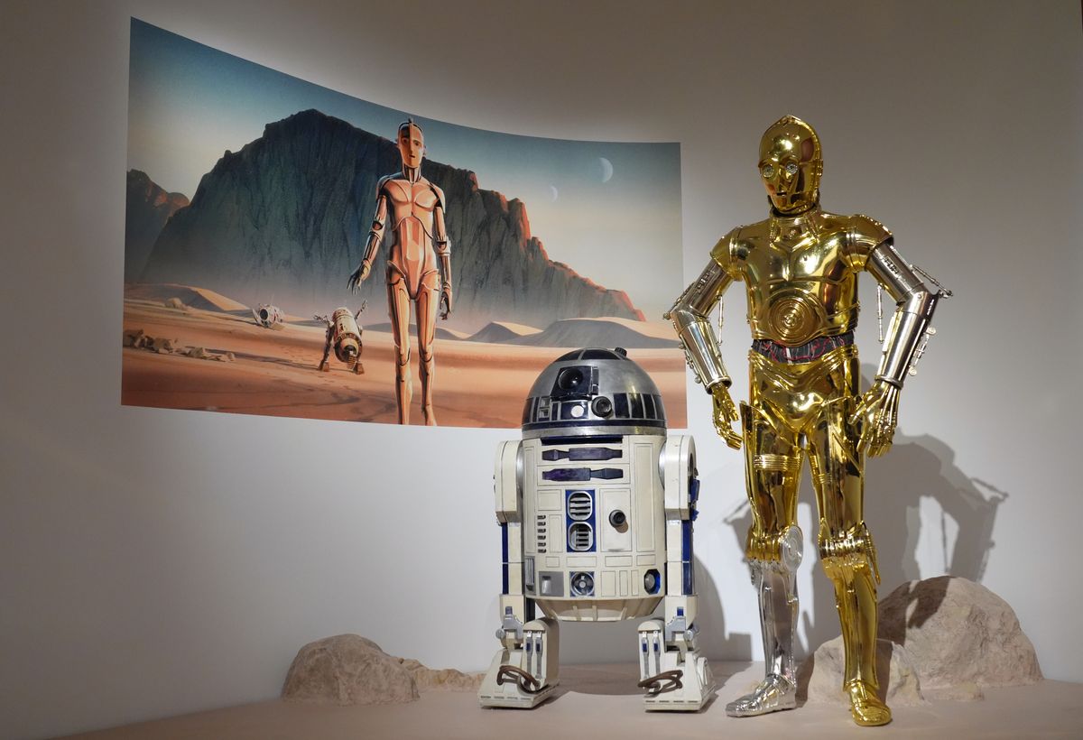 George Lucas presents a galaxy of art that goes far, far pas...