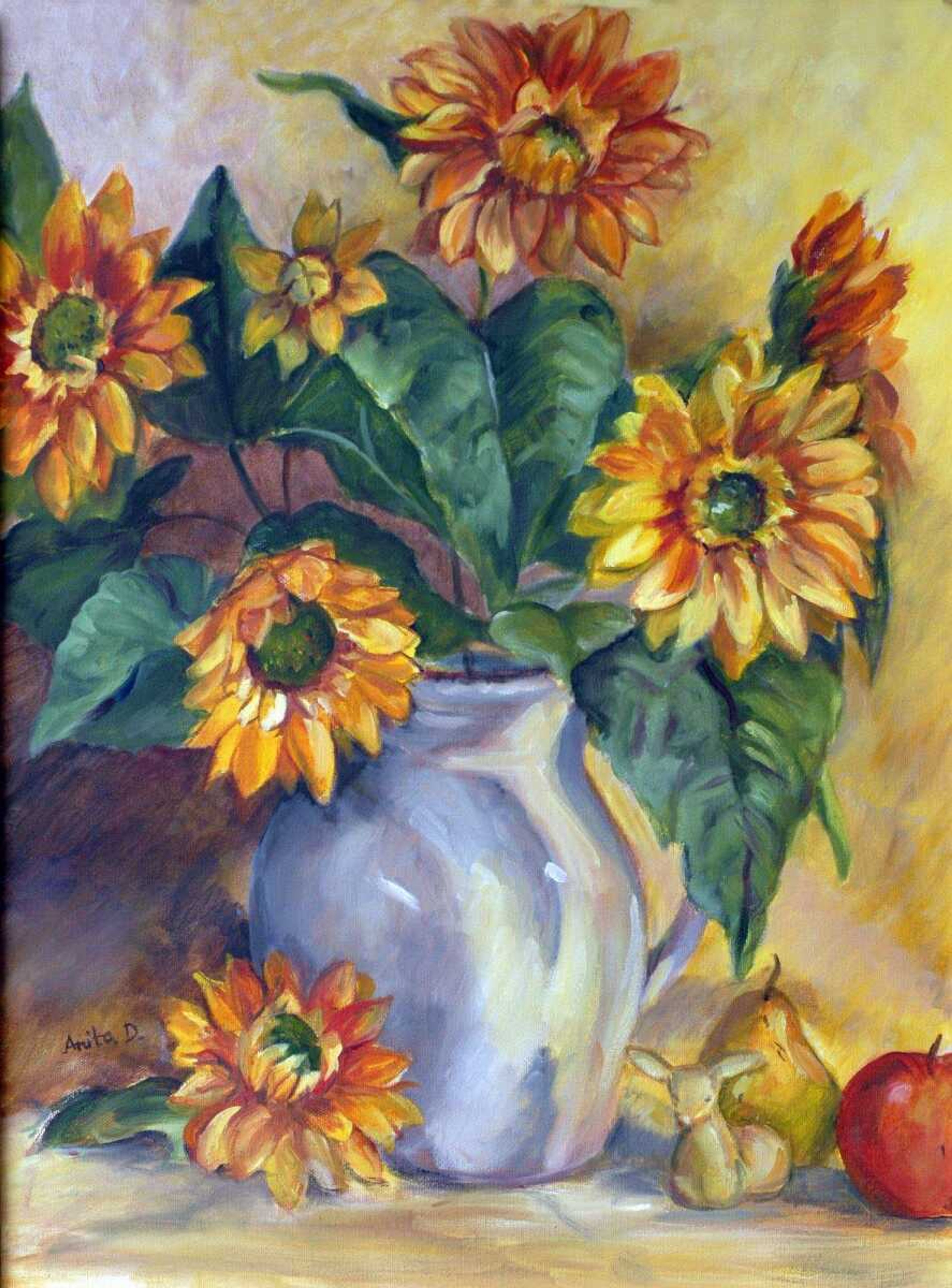 Bathed in Yellow
by Anita Dickerson