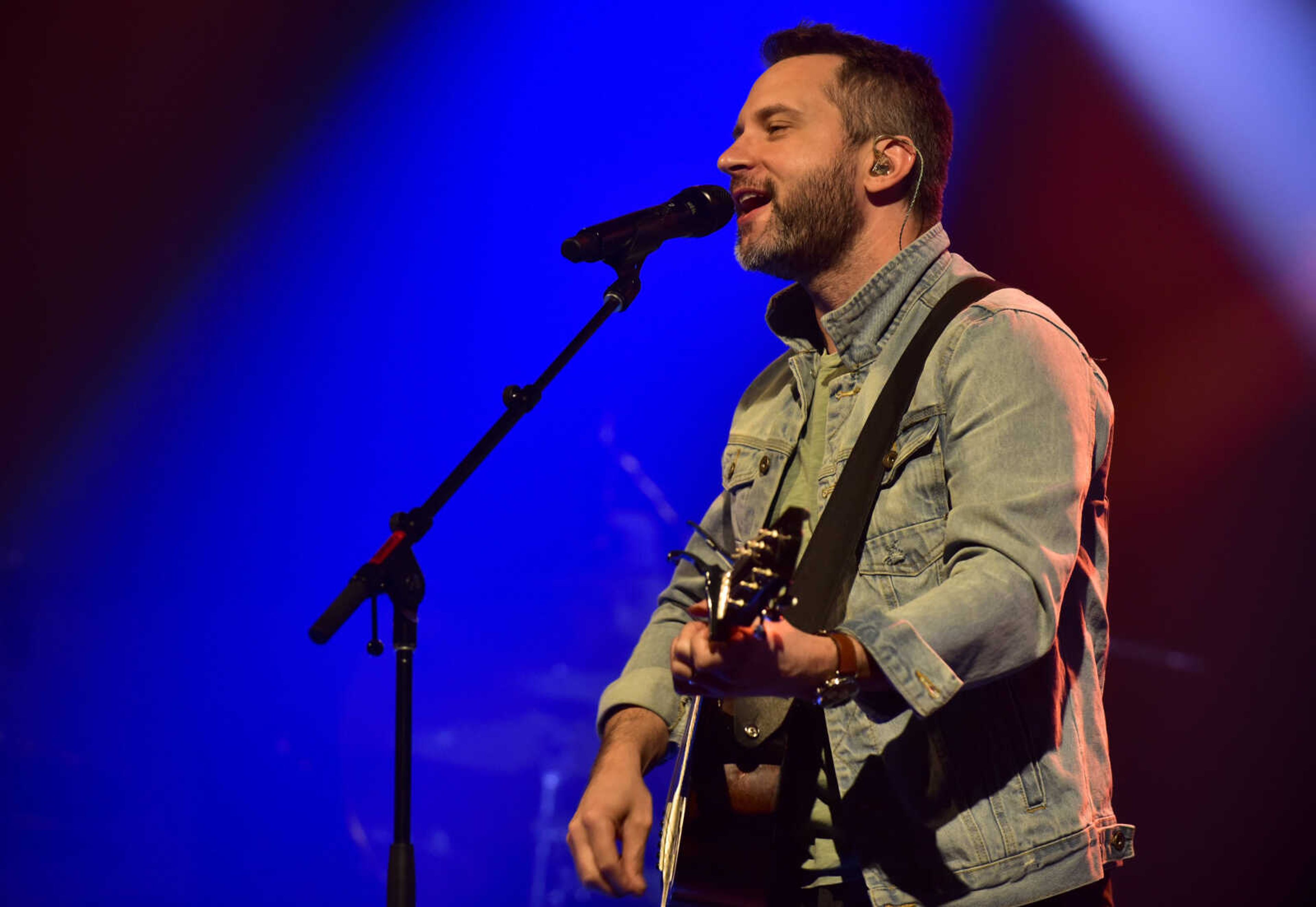 Brandon Heath opens during a Big Daddy Weave concert Wednesday, March 14, 2018, at Cape Bible Chapel in Cape Girardeau.