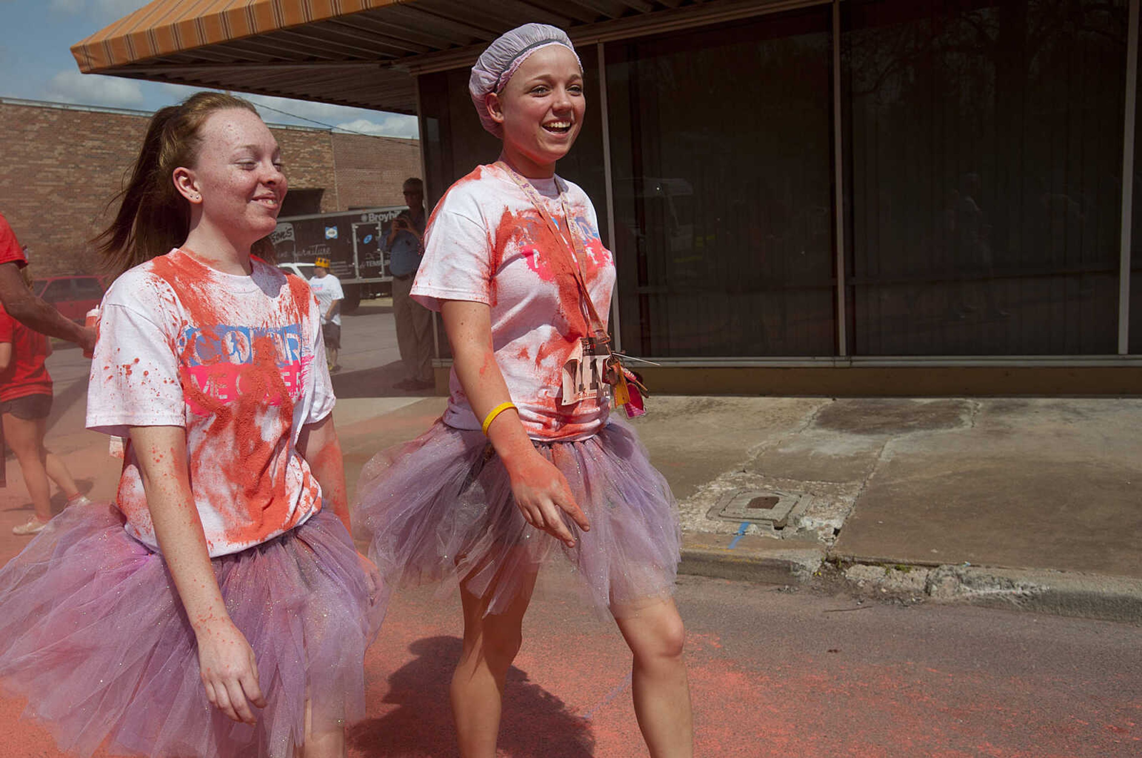 ADAM VOGLER ~ avogler@semissourian.com
The Color Me Cape 5k Saturday, April 12, in Cape Girardeau.