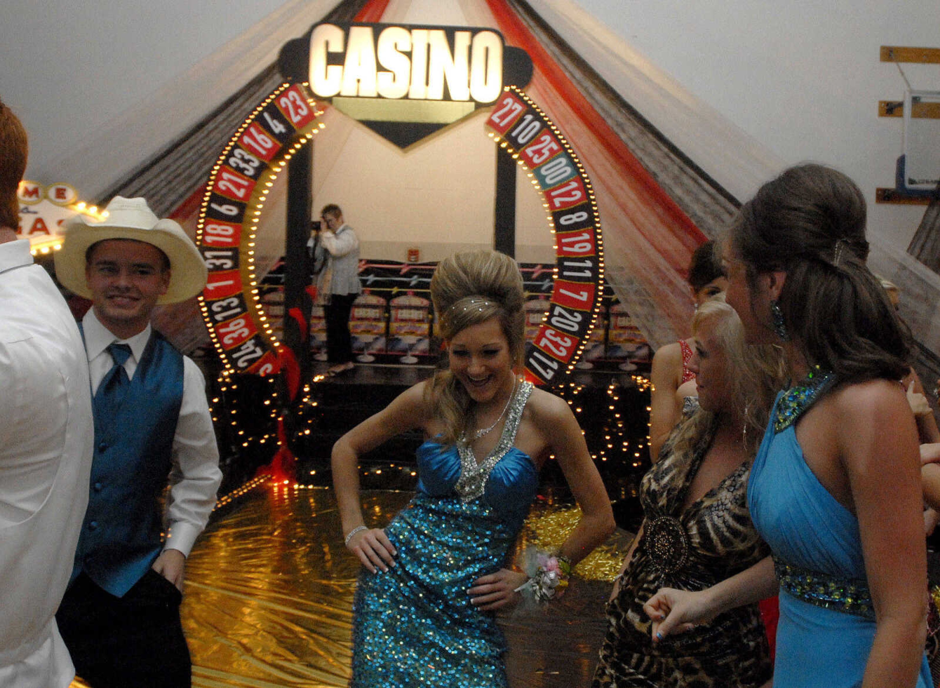 LAURA SIMON~lsimon@semissourian.com
Oran High School "Casino Night" prom Saturday, April 2, 2011 in Oran.