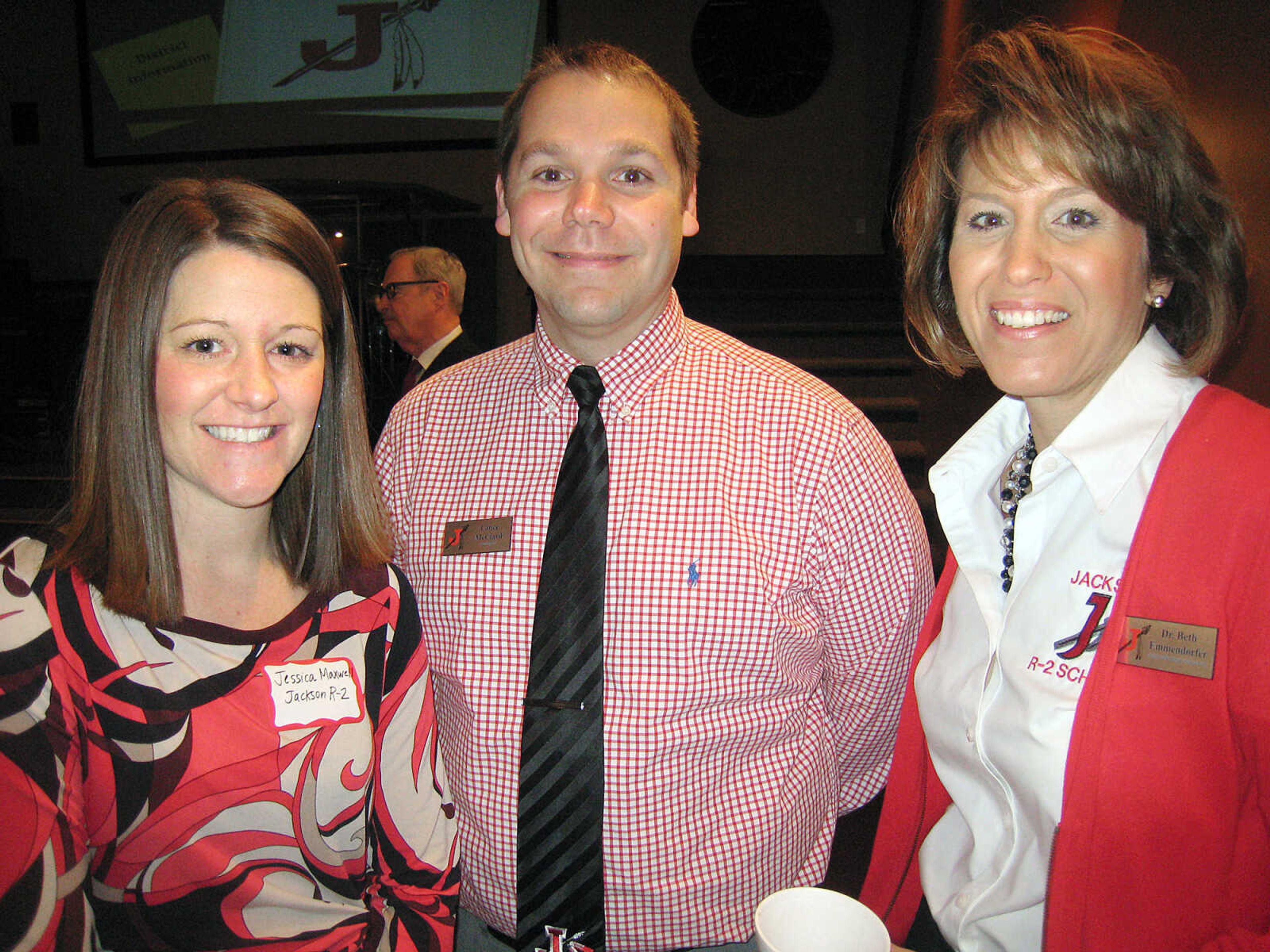 Jessica Maxwell, Jackson School District, Lance McClard, Jackson School District, and Dr. Beth Emmendorfer, Jackson School District