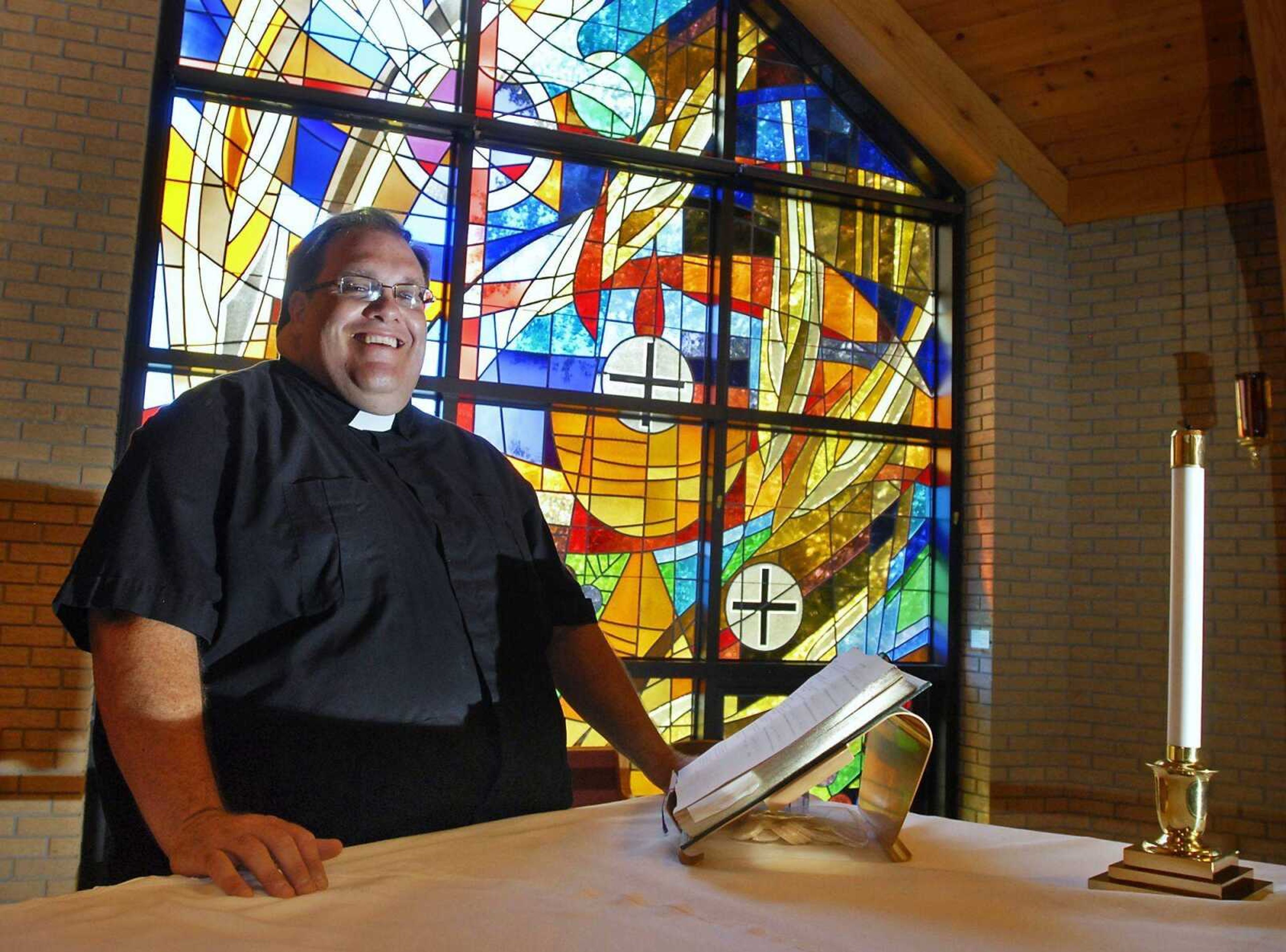 The Rev. Mike Malone of St. Mark Lutheran Church ELCA in Cape Girardeau. (Kristin Eberts)