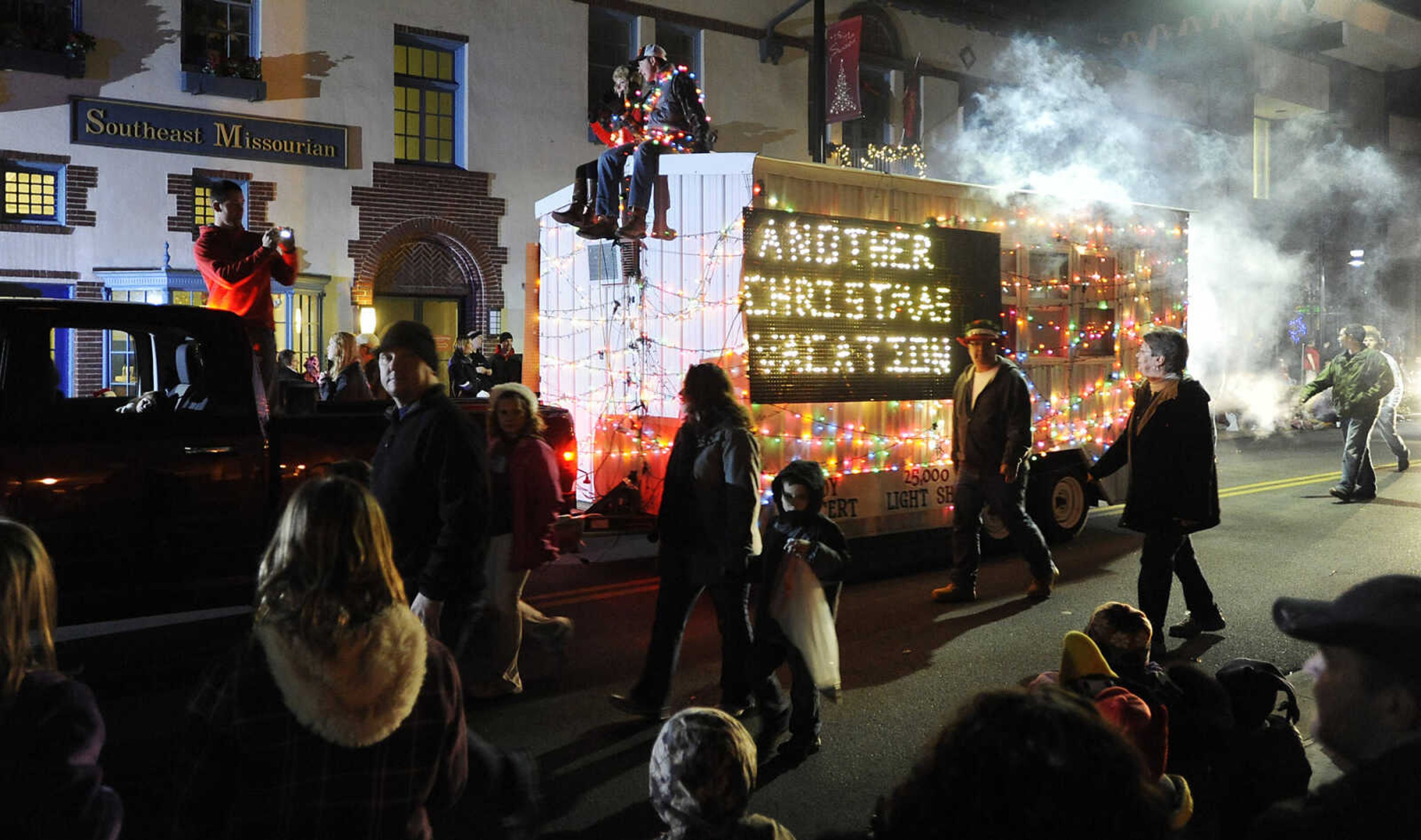 The 21st Annual Parade of Lights Sunday, Nov. 25, in Cape Girardeau. This year's theme was "All I Want for Christmas."