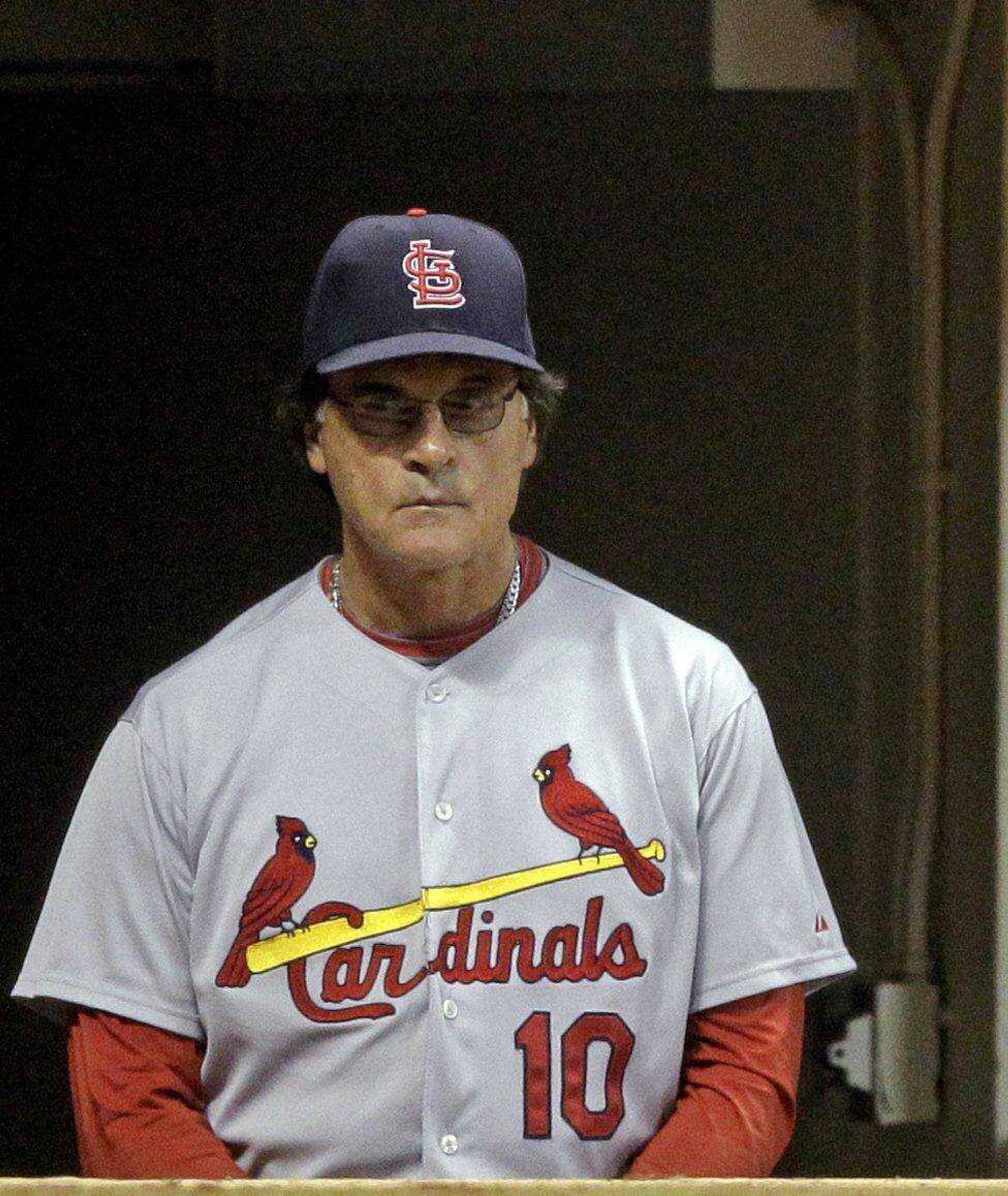 The Cardinals were a perplexing team in 2010 as they fell short of expectations and the playoffs in manager Tony La Russa's 15th season. (Associated Press file)