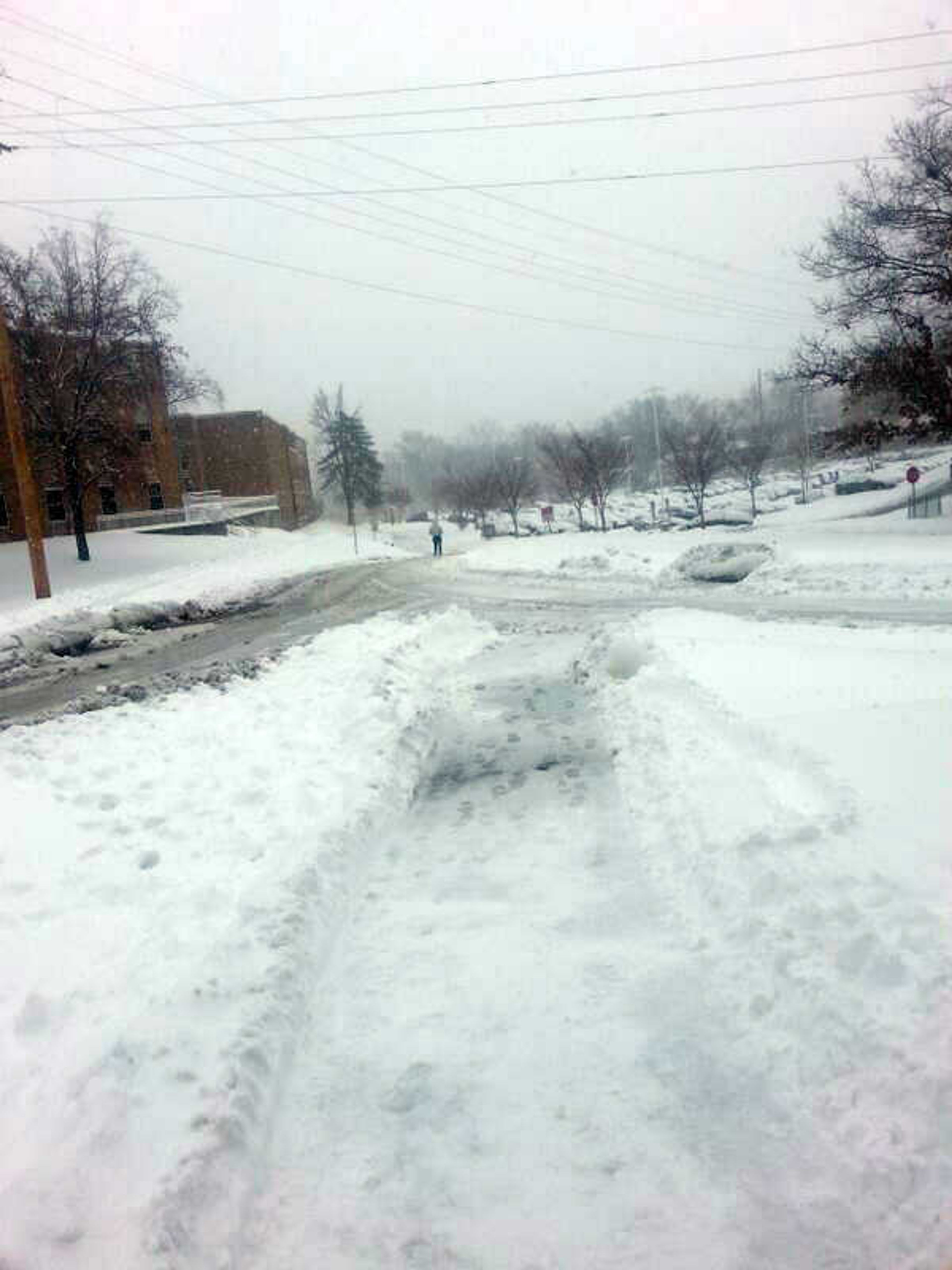 View from Towers Circle by Emily Mulligan from Twitter.