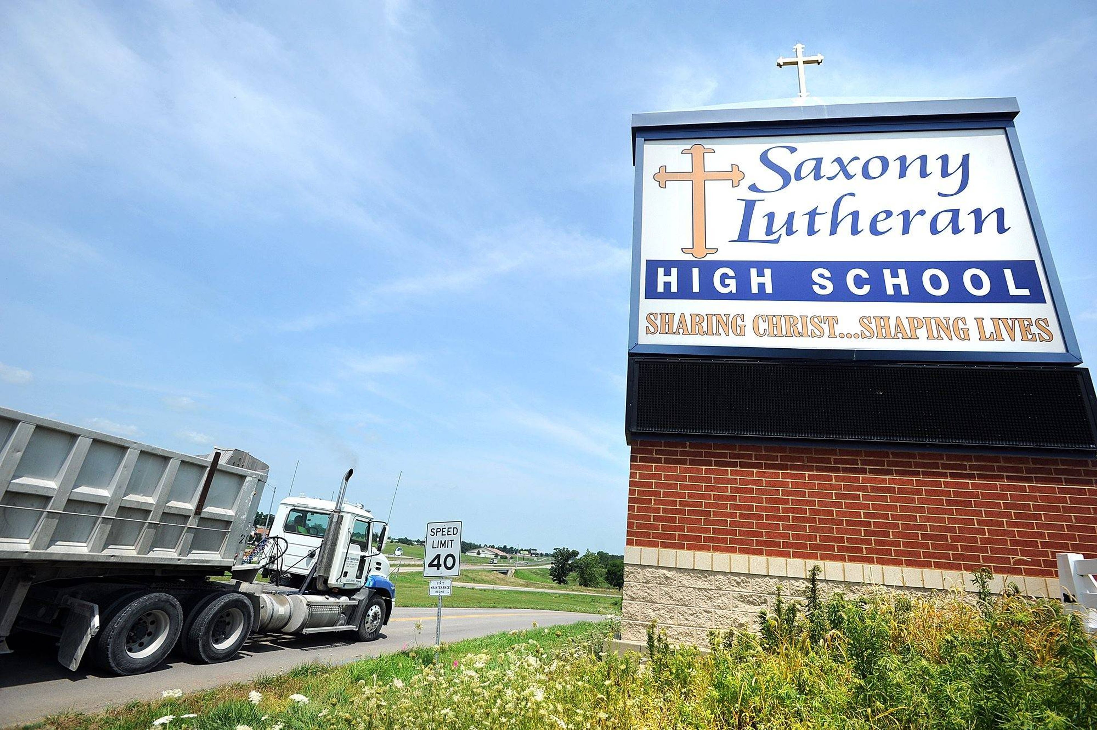 Saxony Lutheran High School has canceled classes for Thursday, Sept. 19, due to a water main break on campus. On-campus activities scheduled for Thursday and Friday have also been canceled. 