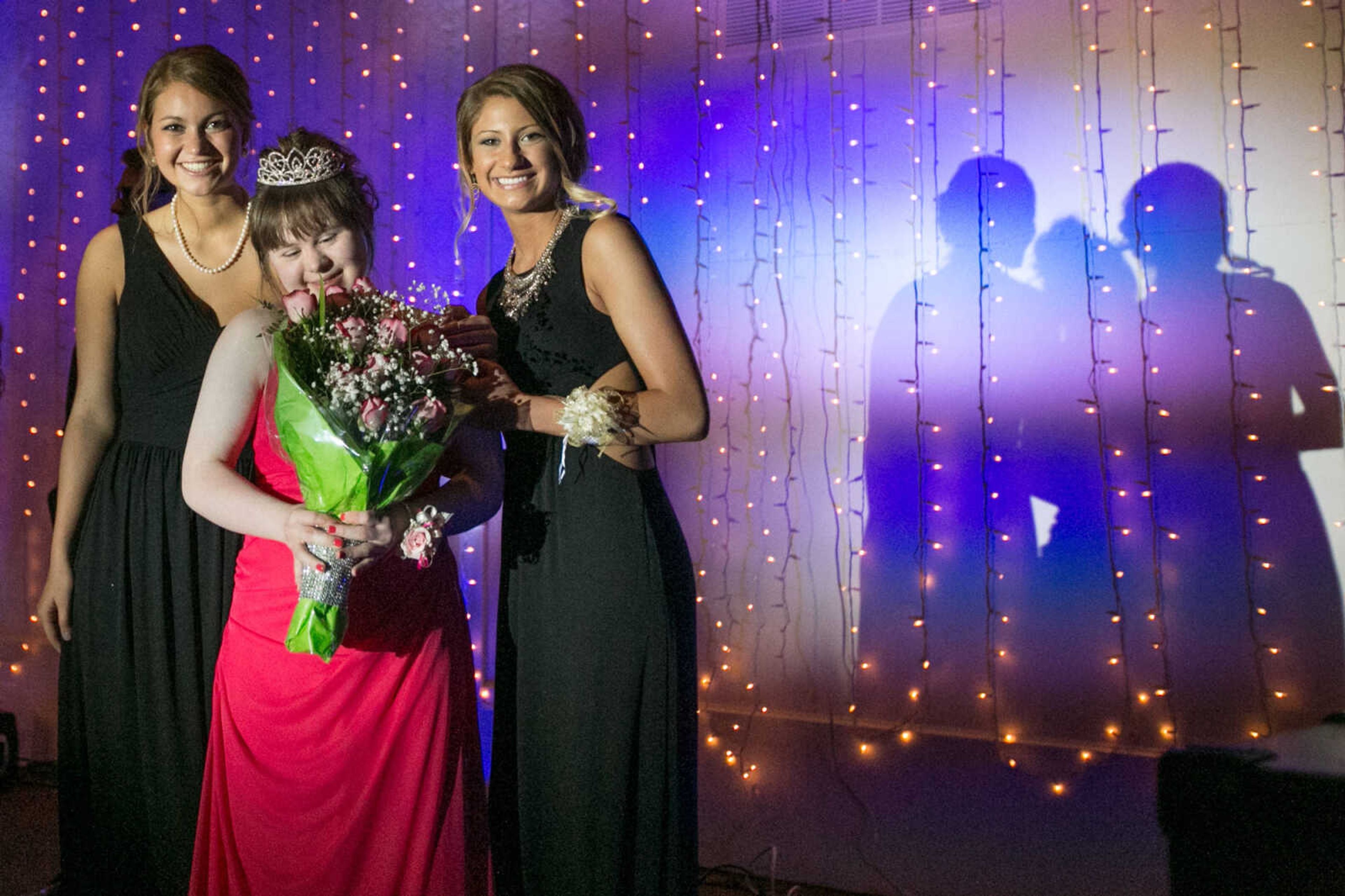 GLENN LANDBERG ~ glandberg@semissourian.com

Carley House poses for a photo after being crowned prom queen at the Cape Central High School prom Saturday April 25, 2015.