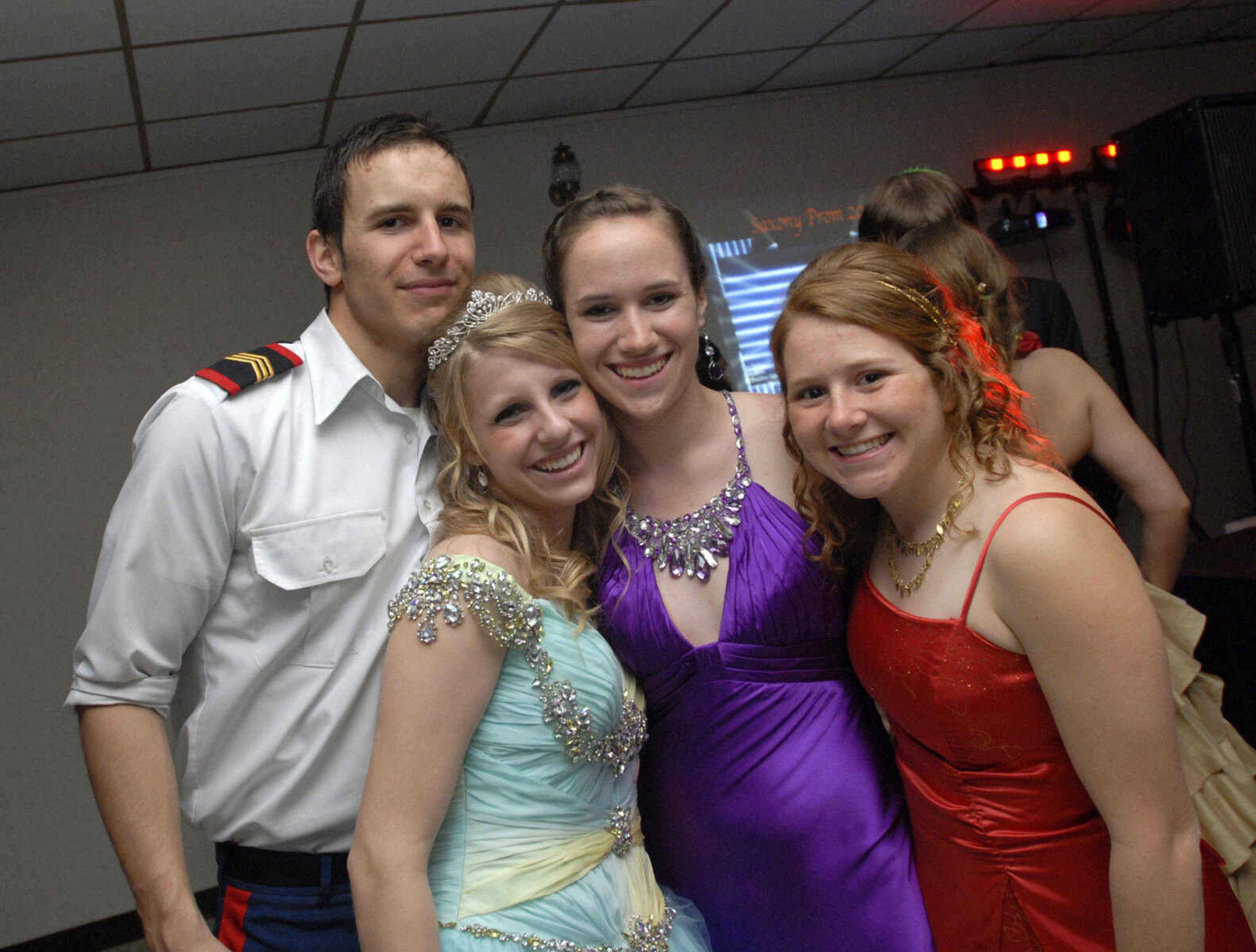 KRISTIN EBERTS ~ keberts@semissourian.com

Saxony Lutheran held their 2011 prom, titled "A Night Behind the Mask," at the Knights of Columbus Hall in Jackson on Saturday, April 9.