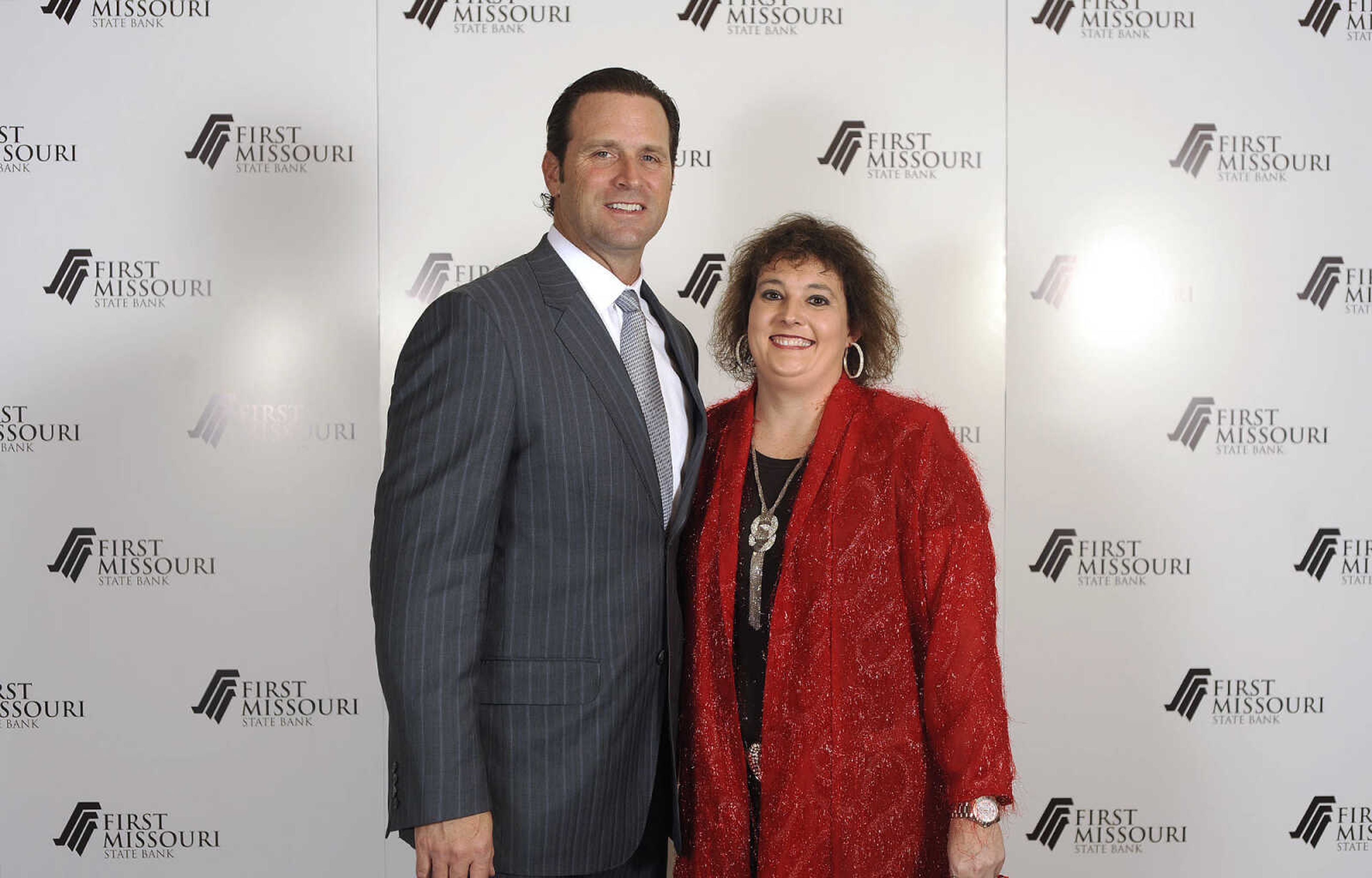 LAURA SIMON ~ lsimon@semissourian.com

Mike Matheny, manager of the St. Louis Cardinals, poses with fans during a VIP reception, Wednesday, Dec. 2, 2015, at Southeast Missouri State University's River Campus. "The State of Cardinals Nation" was presented by First Missouri State Bank.