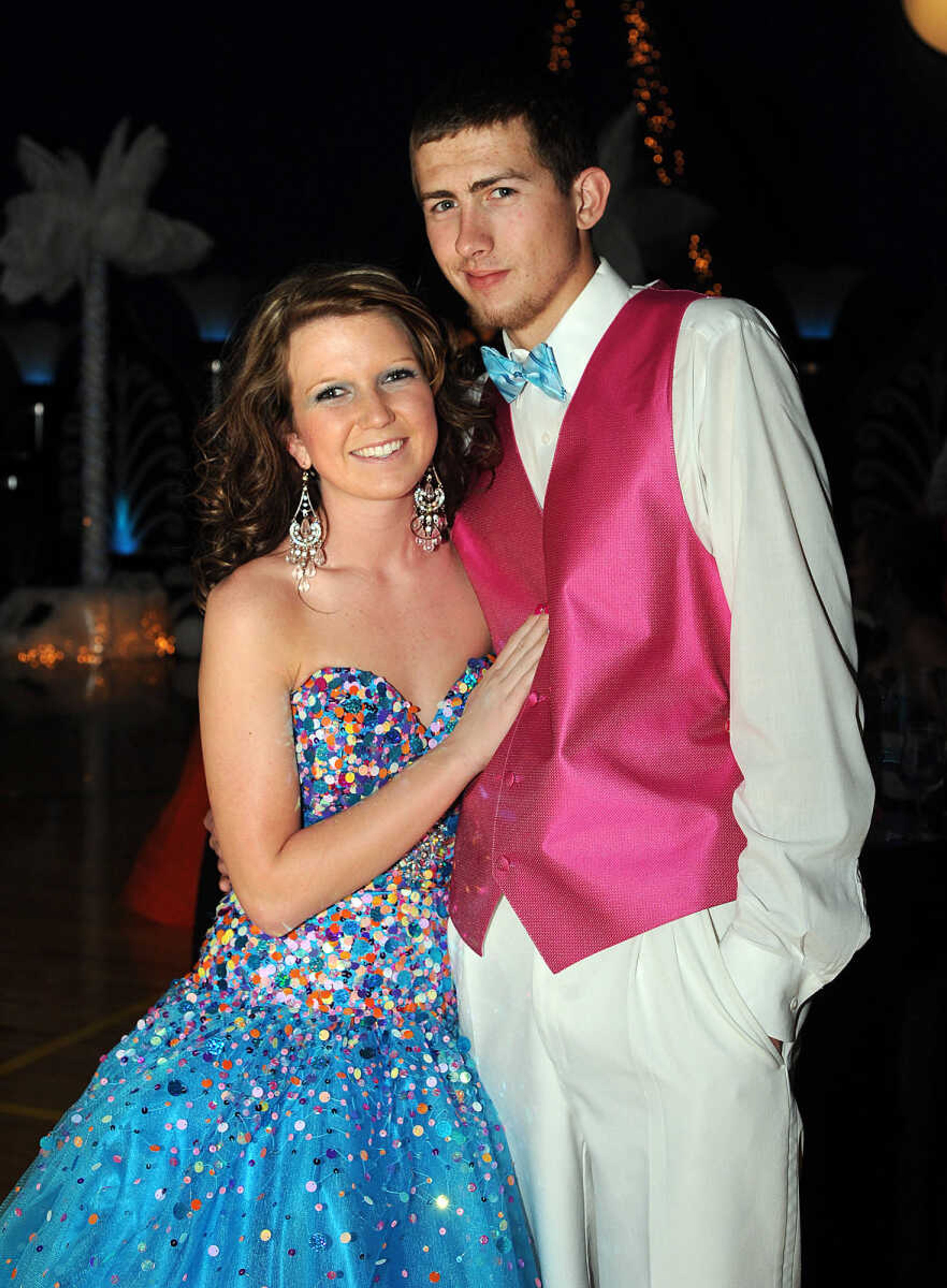 LAURA SIMON ~ lsimon@semissourian.com

Oran High School held its prom Saturday night, April 12, 2014, inside the school's gymnasium.