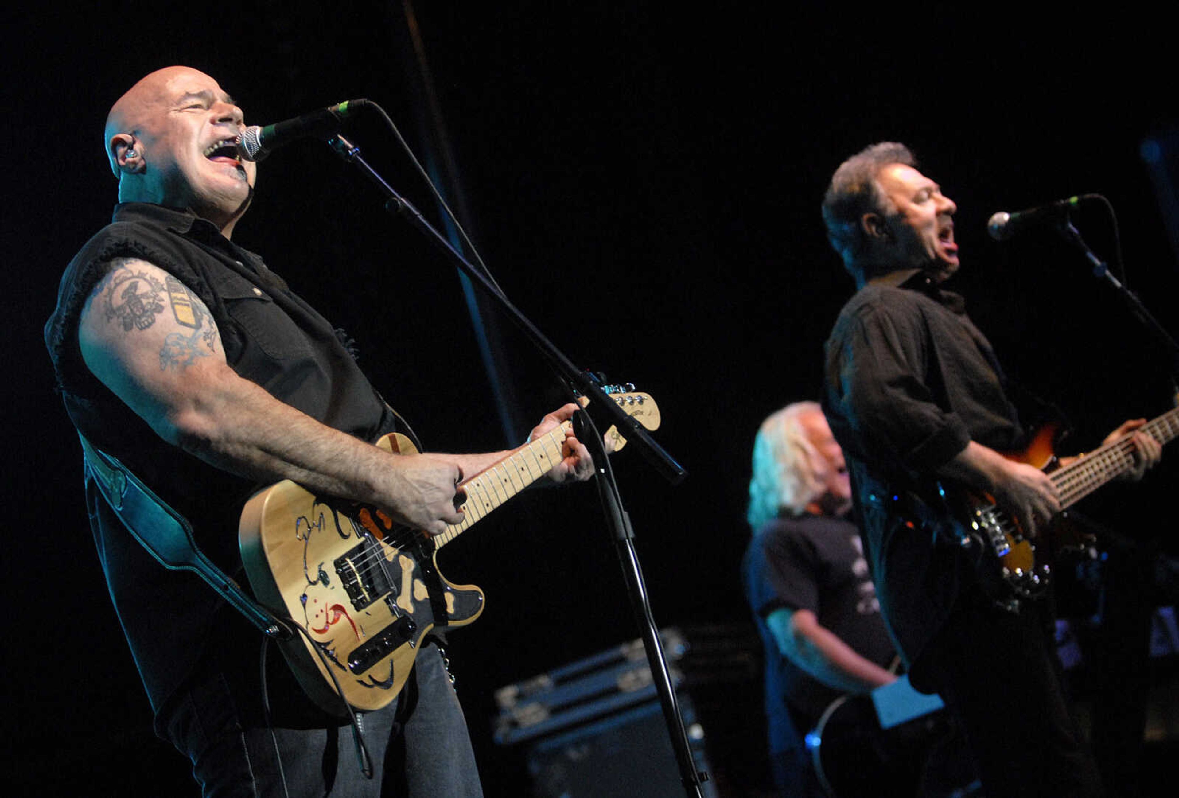 Creedence Clearwater Revisited rocks the grandstand at Arena Park Friday, September 16, 2011 during the SEMO District Fair in Cape Girardeau. (Laura Simon)