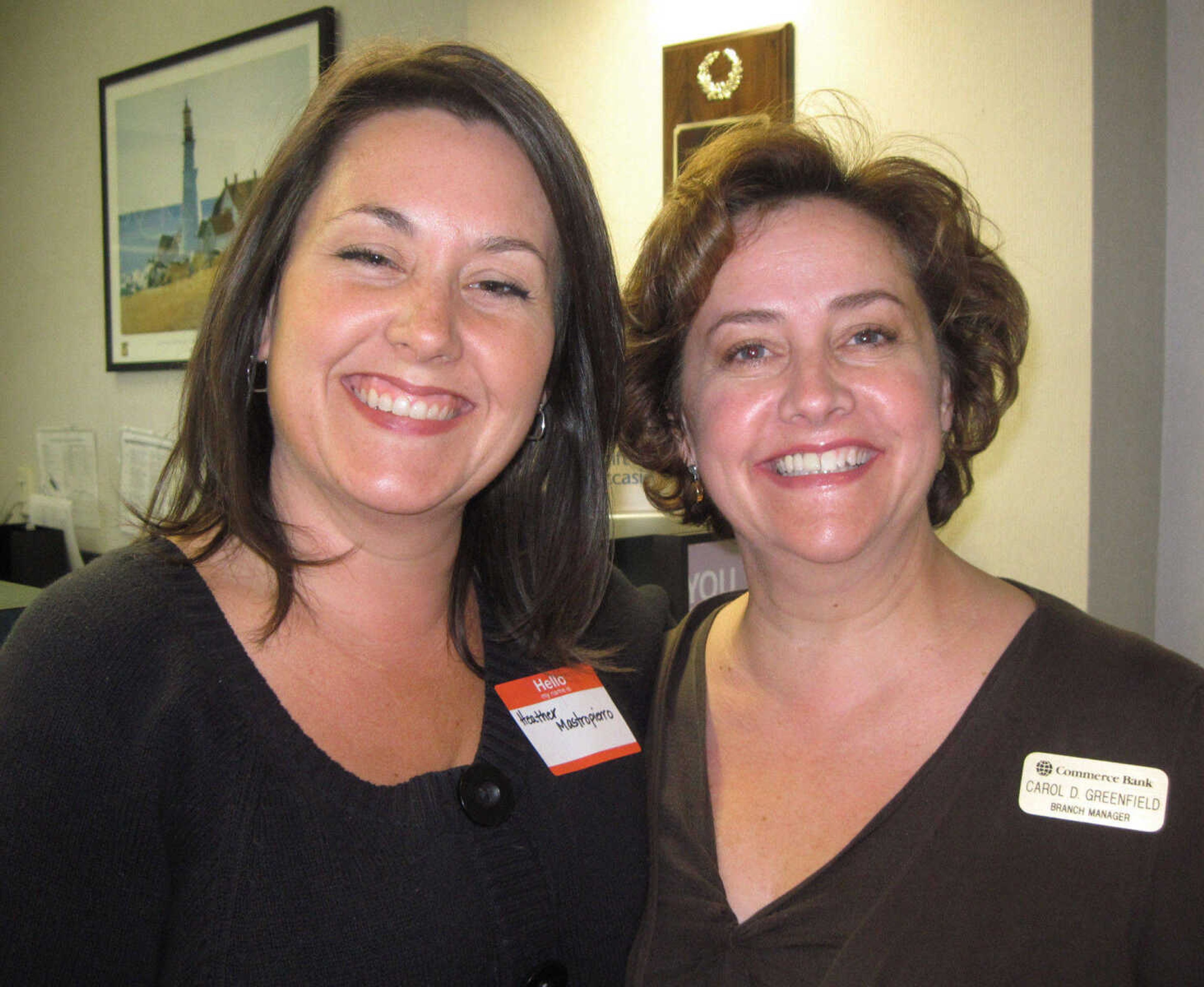 Heather Mastropierro and Carol Greenfield