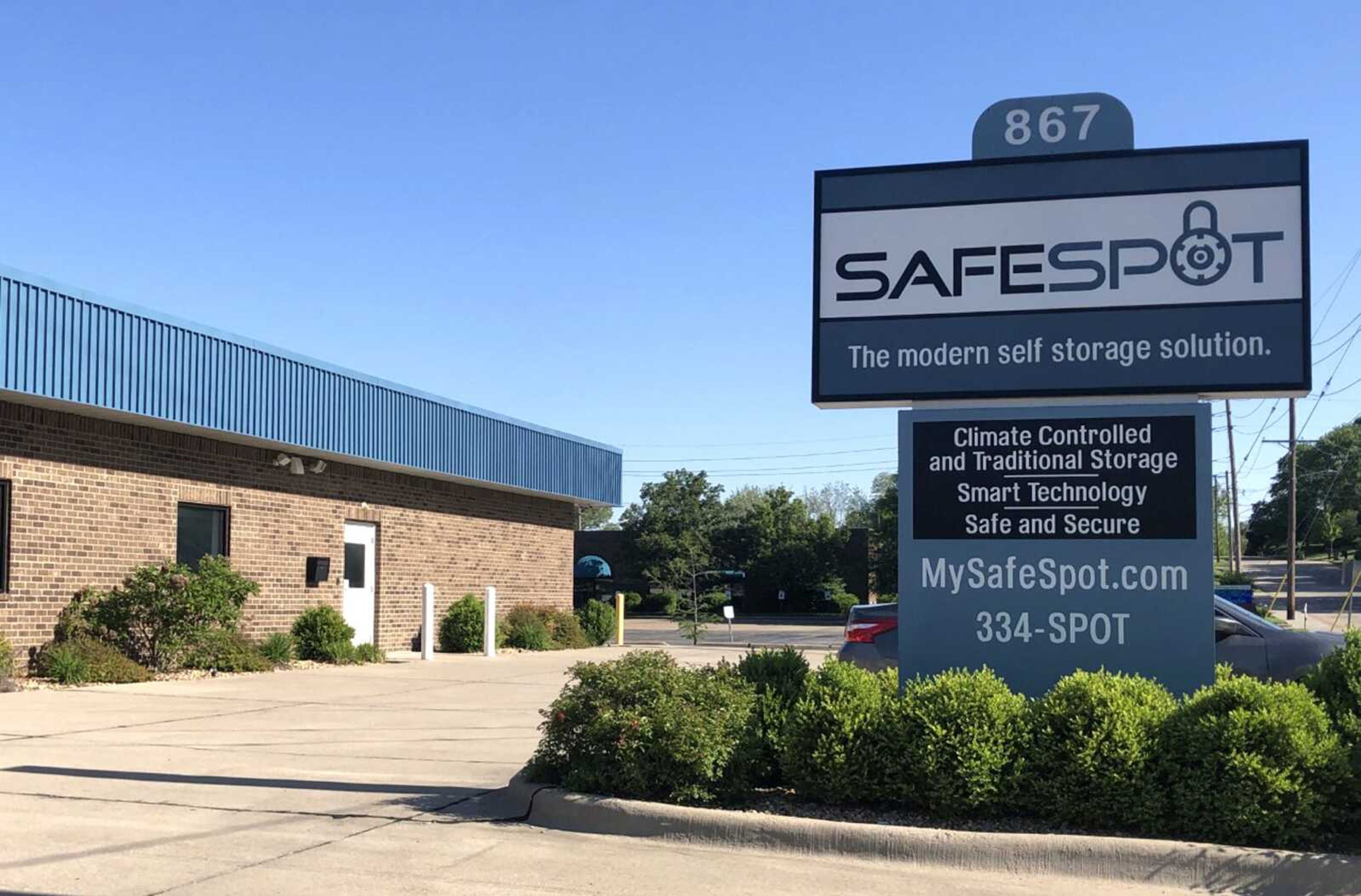 A SafeSpot self-storage facility, similar to this one on North Clark Avenue in Cape Girardeau, is being construction on Broadview Street. The business was one of several examples of economic growth mentioned during the Cape Girardeau Area Chamber of Commerce's First Friday Coffee program Friday.