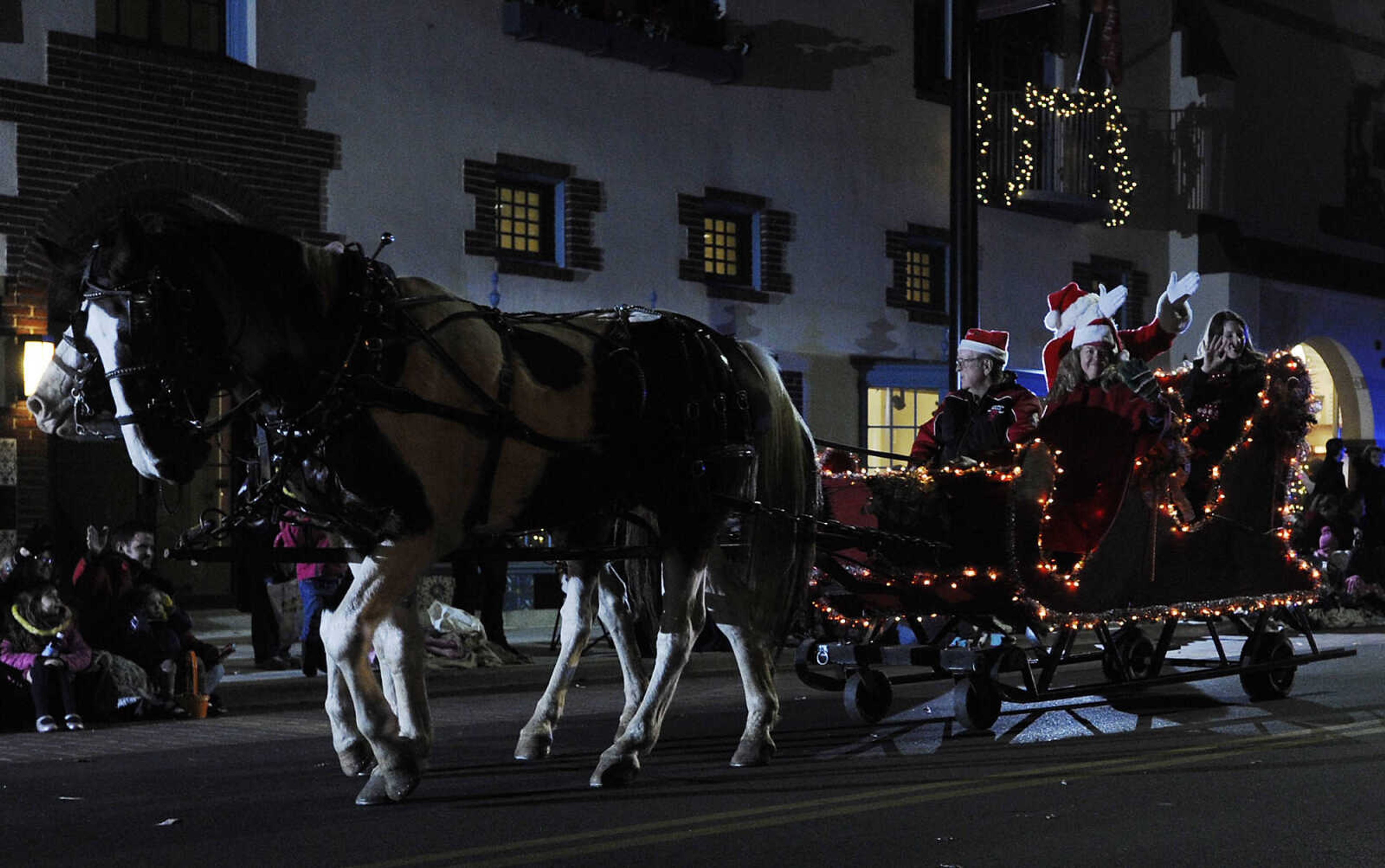 The 21st Annual Parade of Lights Sunday, Nov. 25, in Cape Girardeau. This year's theme was "All I Want for Christmas."