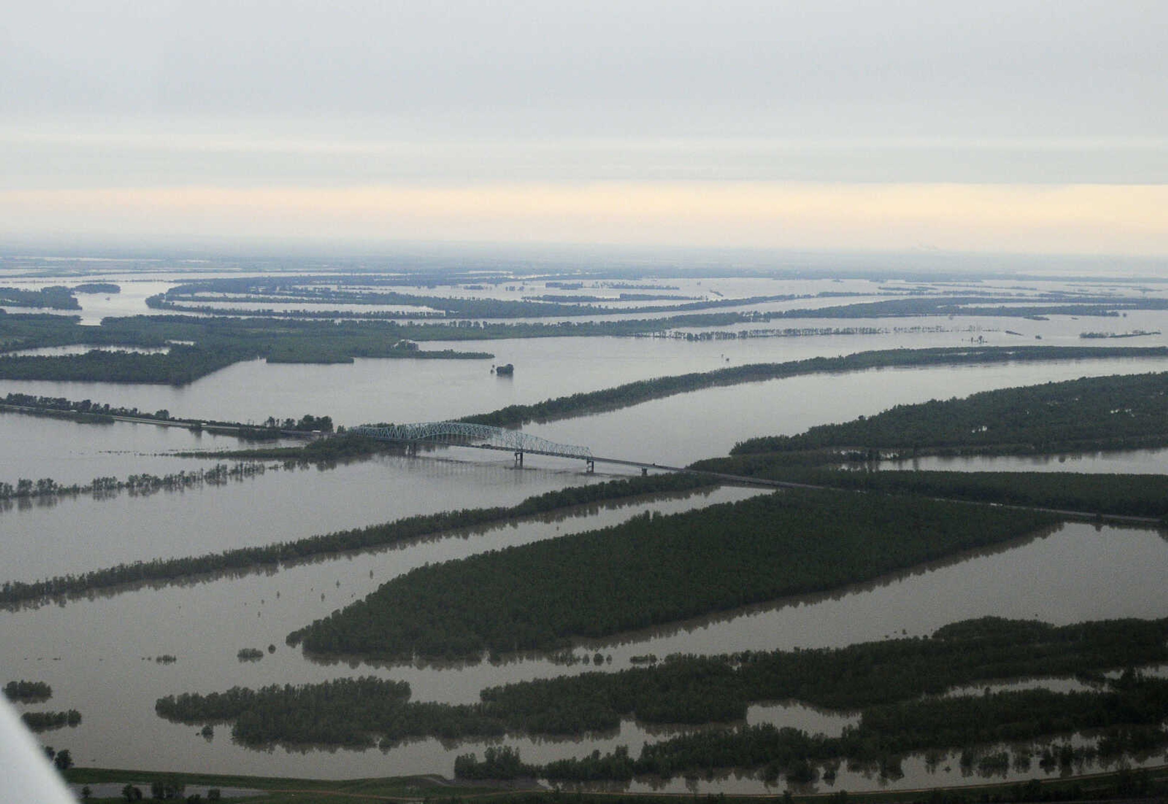 KRISTIN EBERTS ~ keberts@semissourian.com

The Interstate 57 bridge crosses into Cairo, Ill., on Tuesday, May 3, 2011.