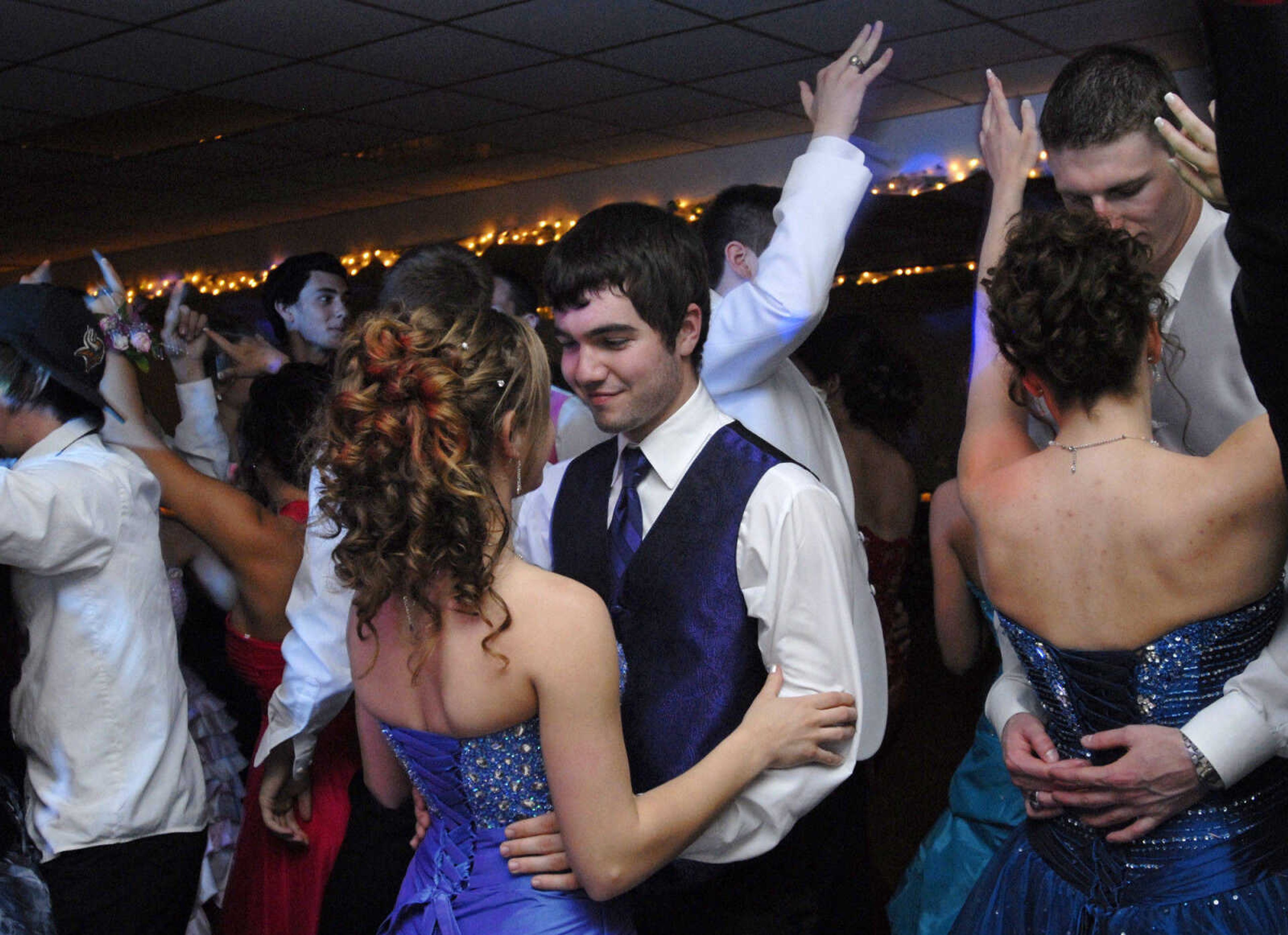 KRISTIN EBERTS ~ keberts@semissourian.com

Saxony Lutheran held their 2011 prom, titled "A Night Behind the Mask," at the Knights of Columbus Hall in Jackson on Saturday, April 9.