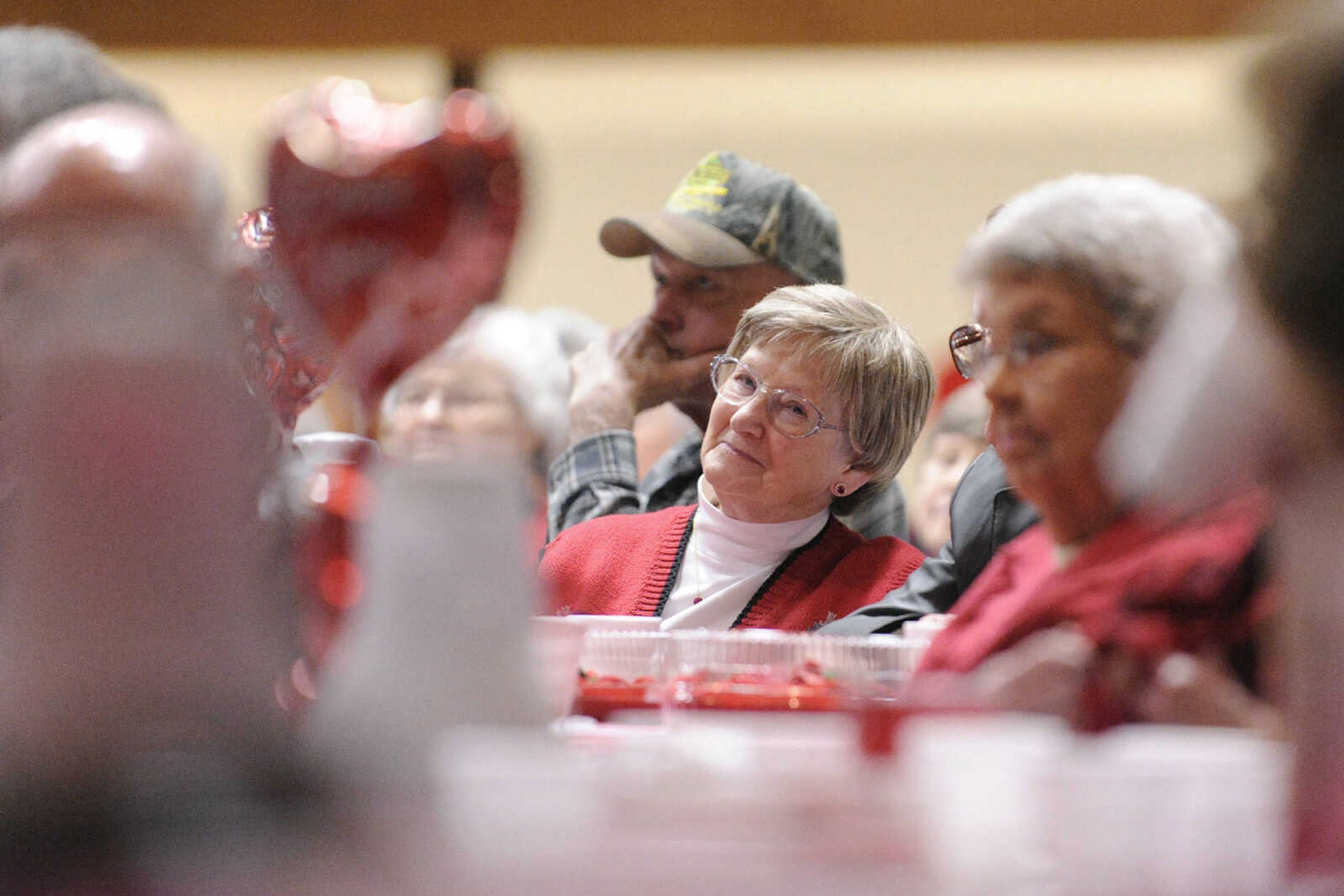 GLENN LANDBERG ~ glandberg@semissourian.com

Couples who have been married for 50 or more years gather during the Valentine's Party sponsored by Schnucks Supermarket at the Arena Building Friday, Feb. 13, 2015.