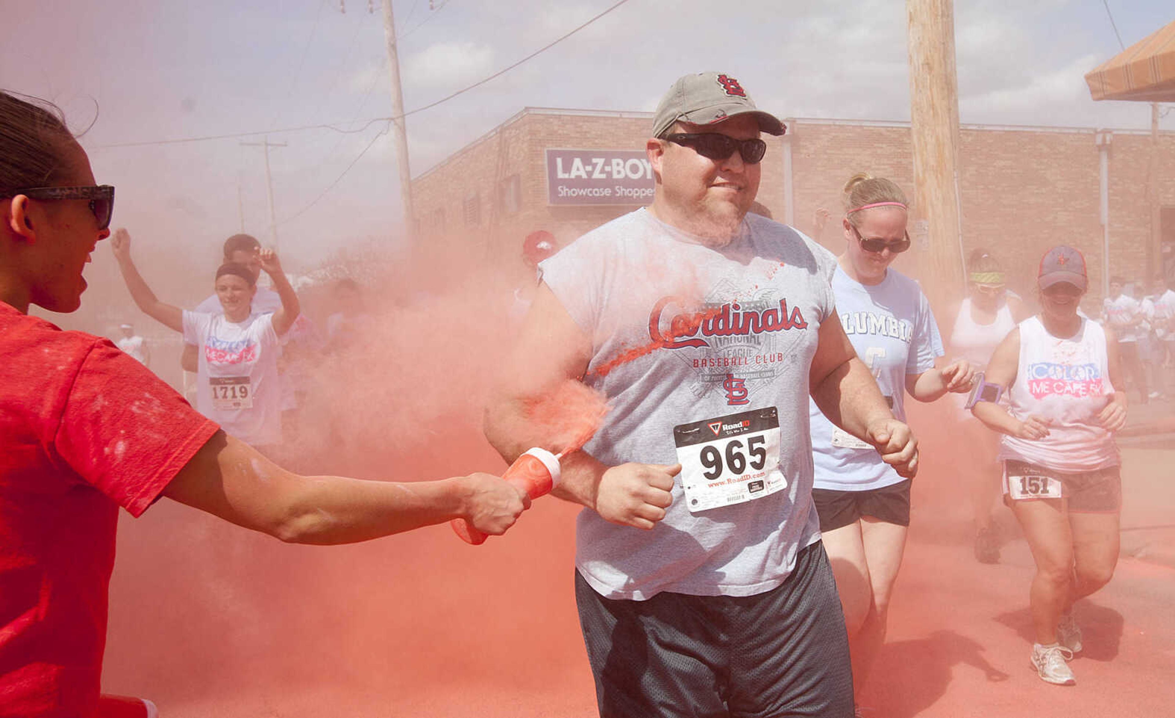 ADAM VOGLER ~ avogler@semissourian.com
The Color Me Cape 5k Saturday, April 12, in Cape Girardeau.