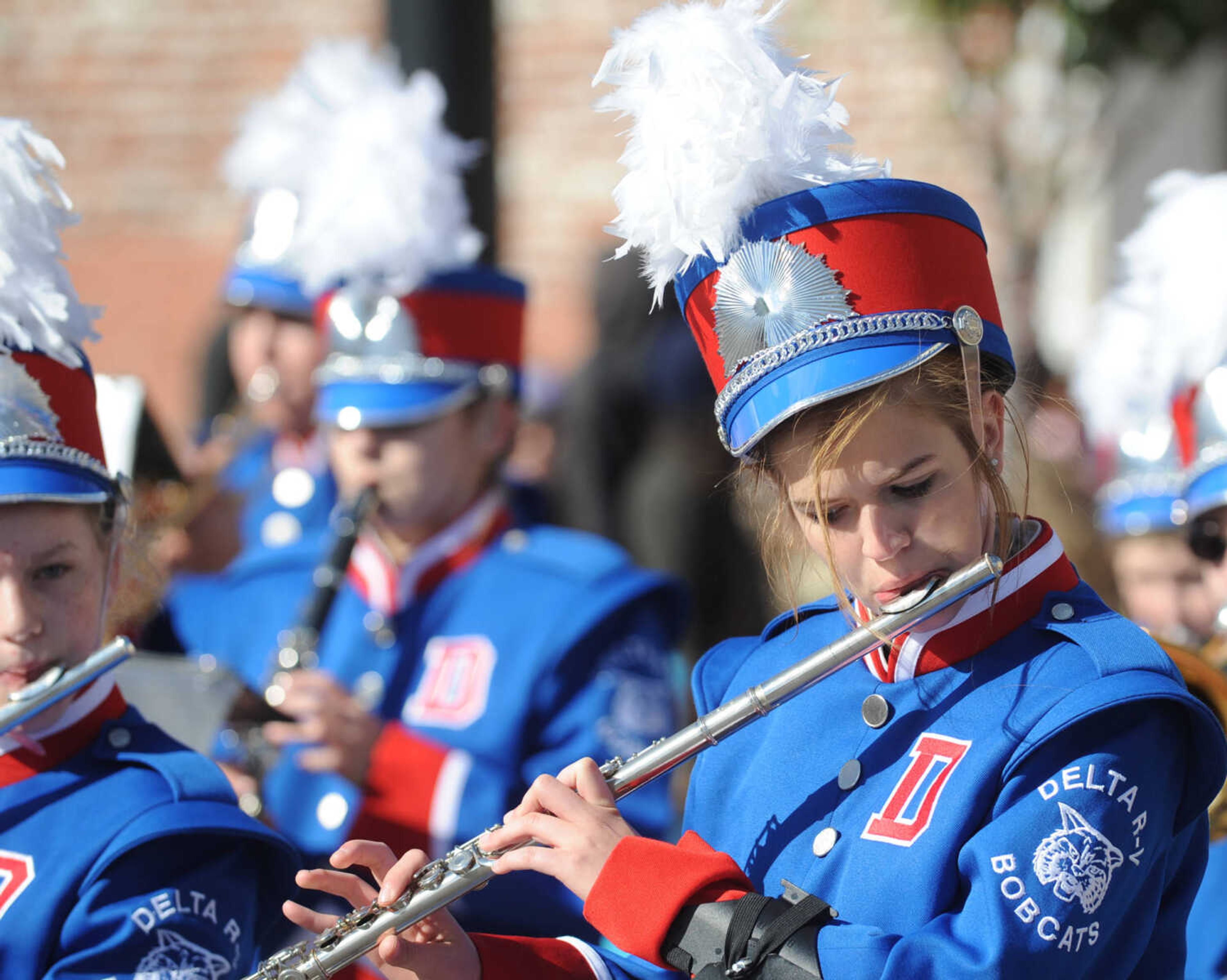 GLENN LANDBERG ~ glandberg@semissourian.com

The Southeast Missouri State University homecoming parade moves down Broadway St. in Cape Girardeau Saturday Morning, Oct. 4, 2014.