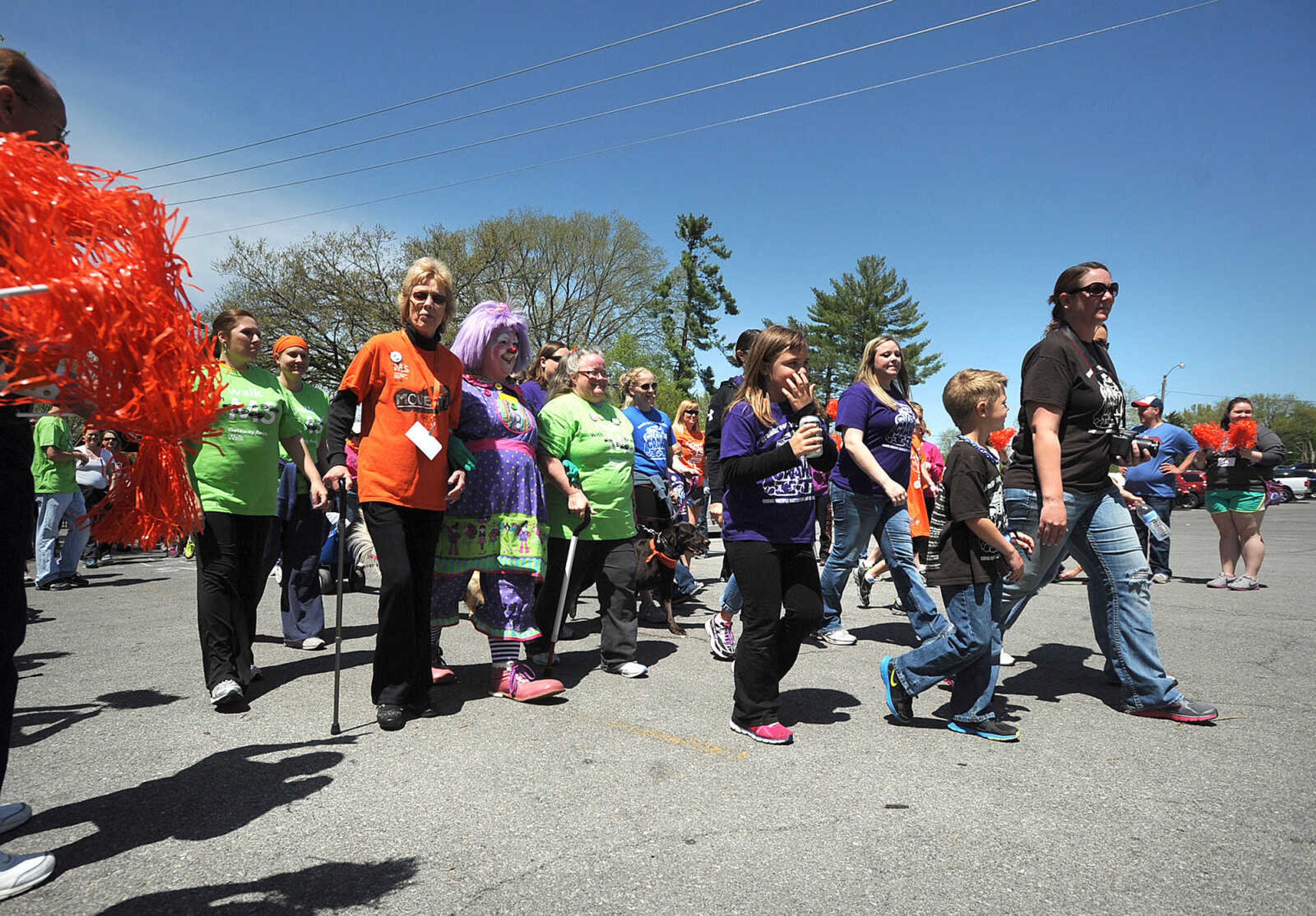 LAURA SIMON ~ lsimon@semissourian.com

The 25th annual Walk MS, Sunday afternoon, April 21, 2013 at Capaha Park.