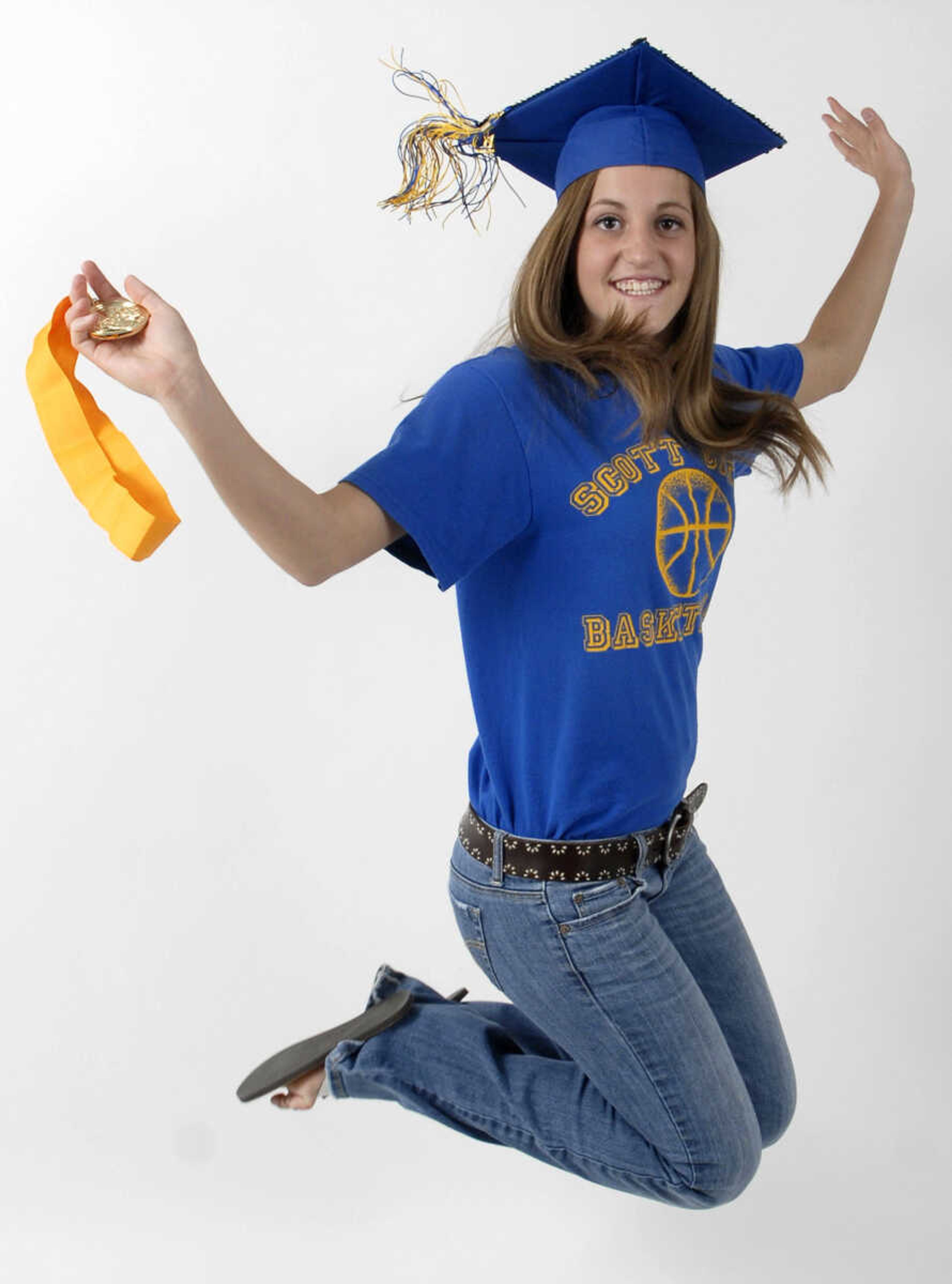 LAURA SIMON~lsimon@semissourian.com
Scott City High School Class of 2011 valedictorian Stacey Heisserer.