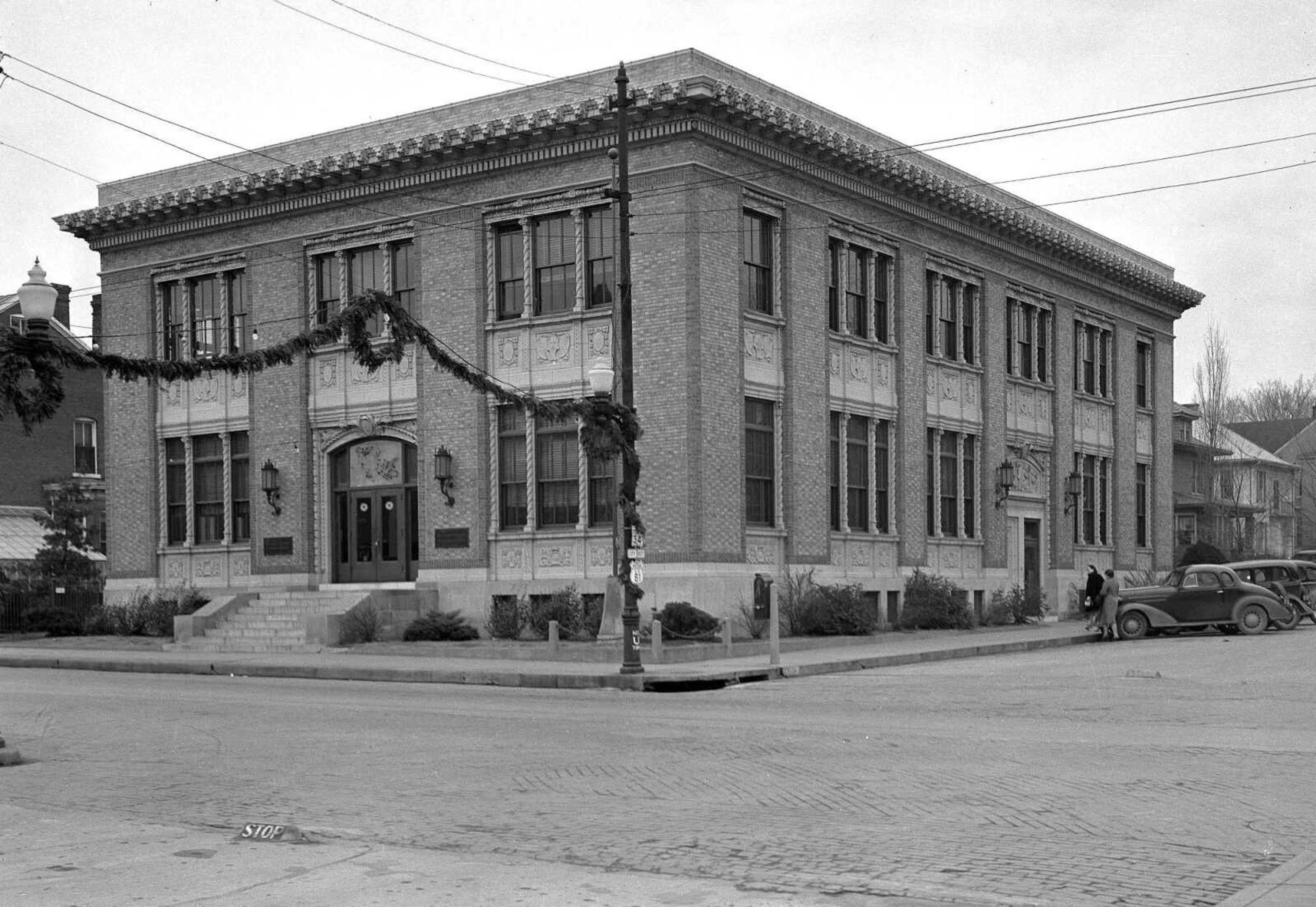 This picture of the new Southeast Missouri Telephone Co. building was taken by G.D. Fronabarger probably during the late 1930s. The structure at the northwest corner of Broadway and Ellis Street looks very different than it does today. Read more about the building and the telephone call made in 1930 by Mayor Edward L. Drum to Gov. Henry S. Caulfield in this blog: www.semissourian.com/blogs/flynch/entry/31728