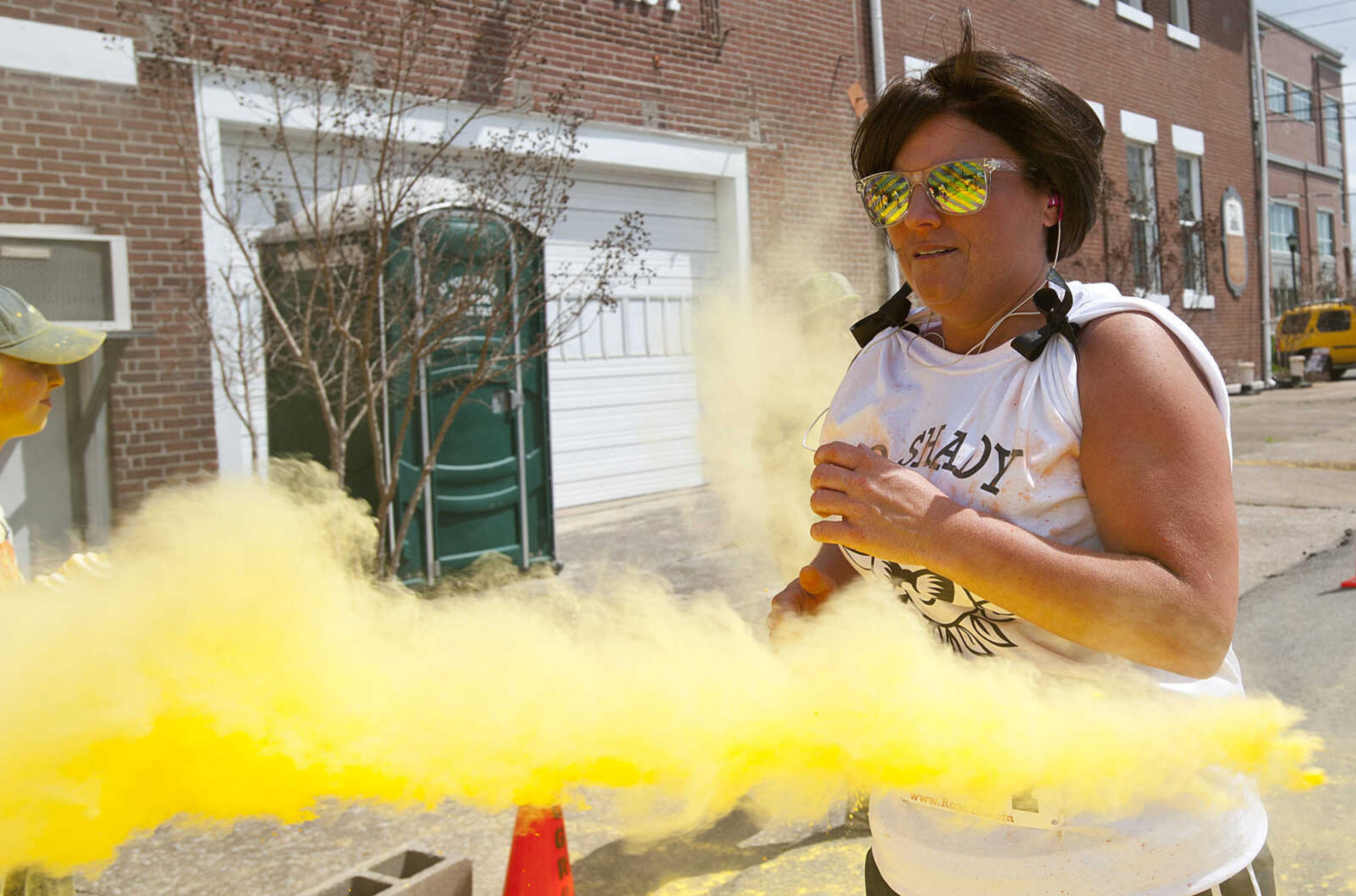 ADAM VOGLER ~ avogler@semissourian.com
The Color Me Cape 5k Saturday, April 12, in Cape Girardeau.