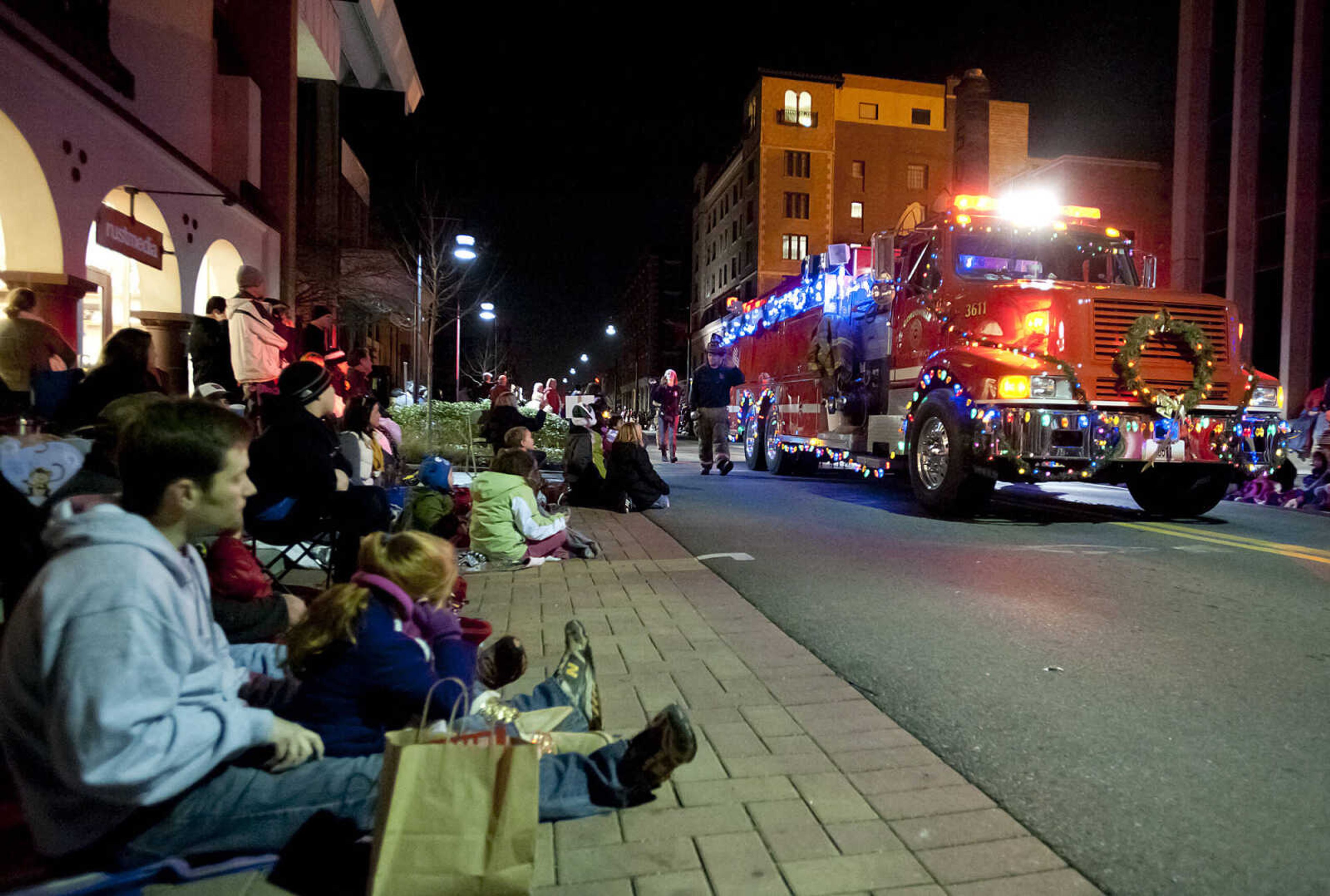 The 22nd Annual Parade of Lights Sunday, Dec. 1, in Cape Girardeau. The parade started at Capaha Park making its way down Broadway and Main Street. The theme for this year's parade was ŇChristmas Fun for Everyone.Ó