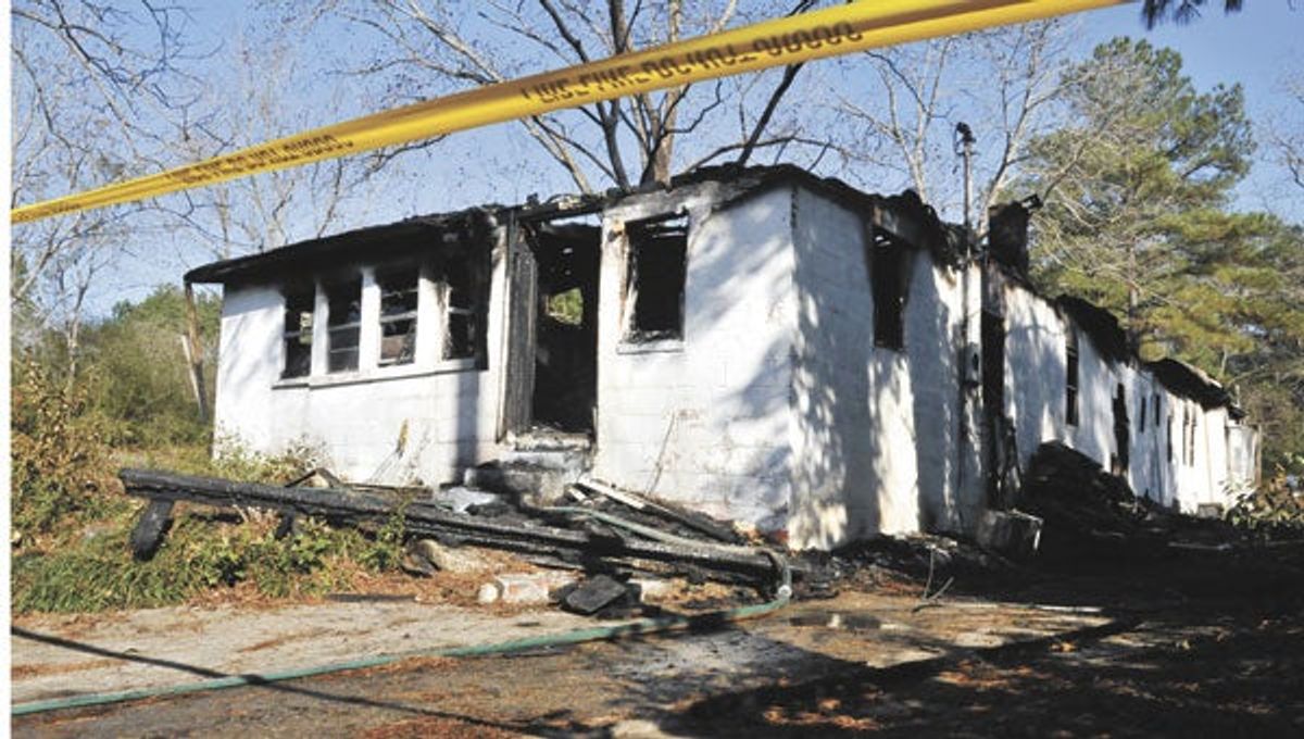Elderly man dies in house fire