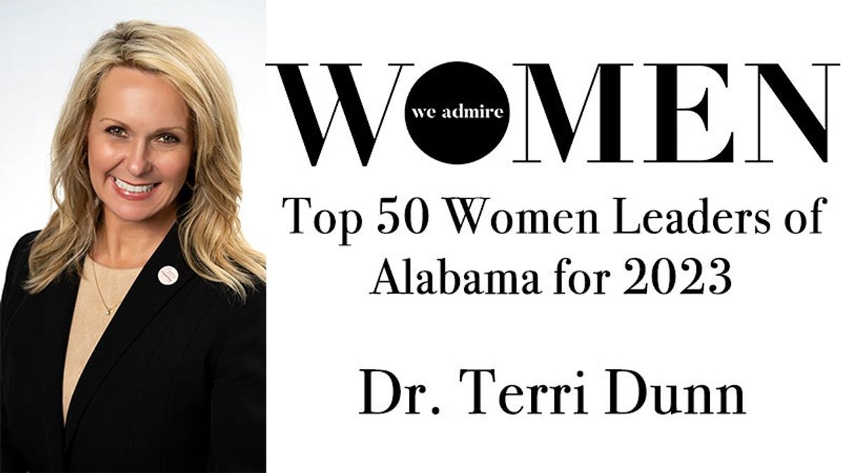 Dunn recognized as one of Women We Admire's Top 50 Women Lea...