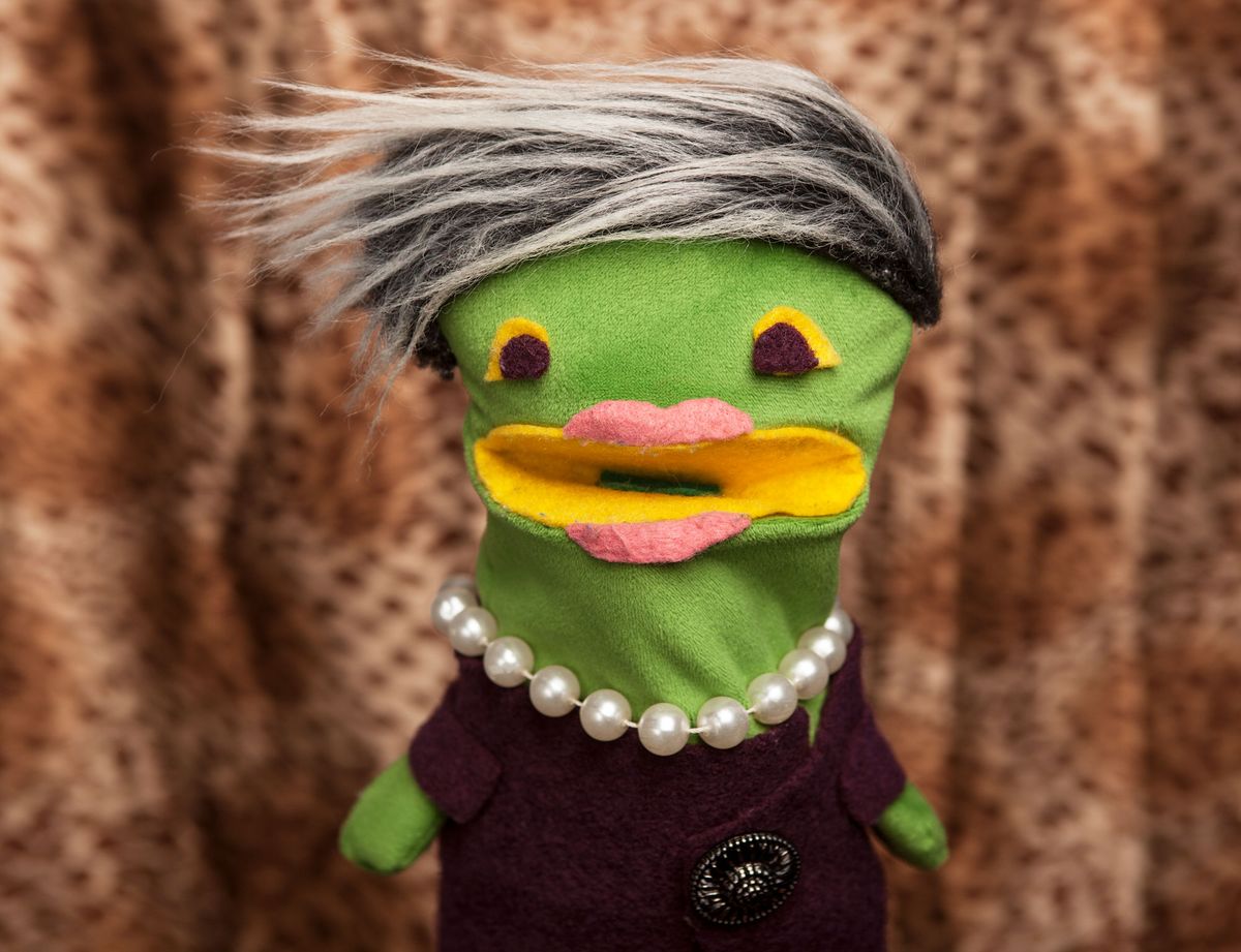 Old Puppet C Reddy Old Greeny Puppet Show