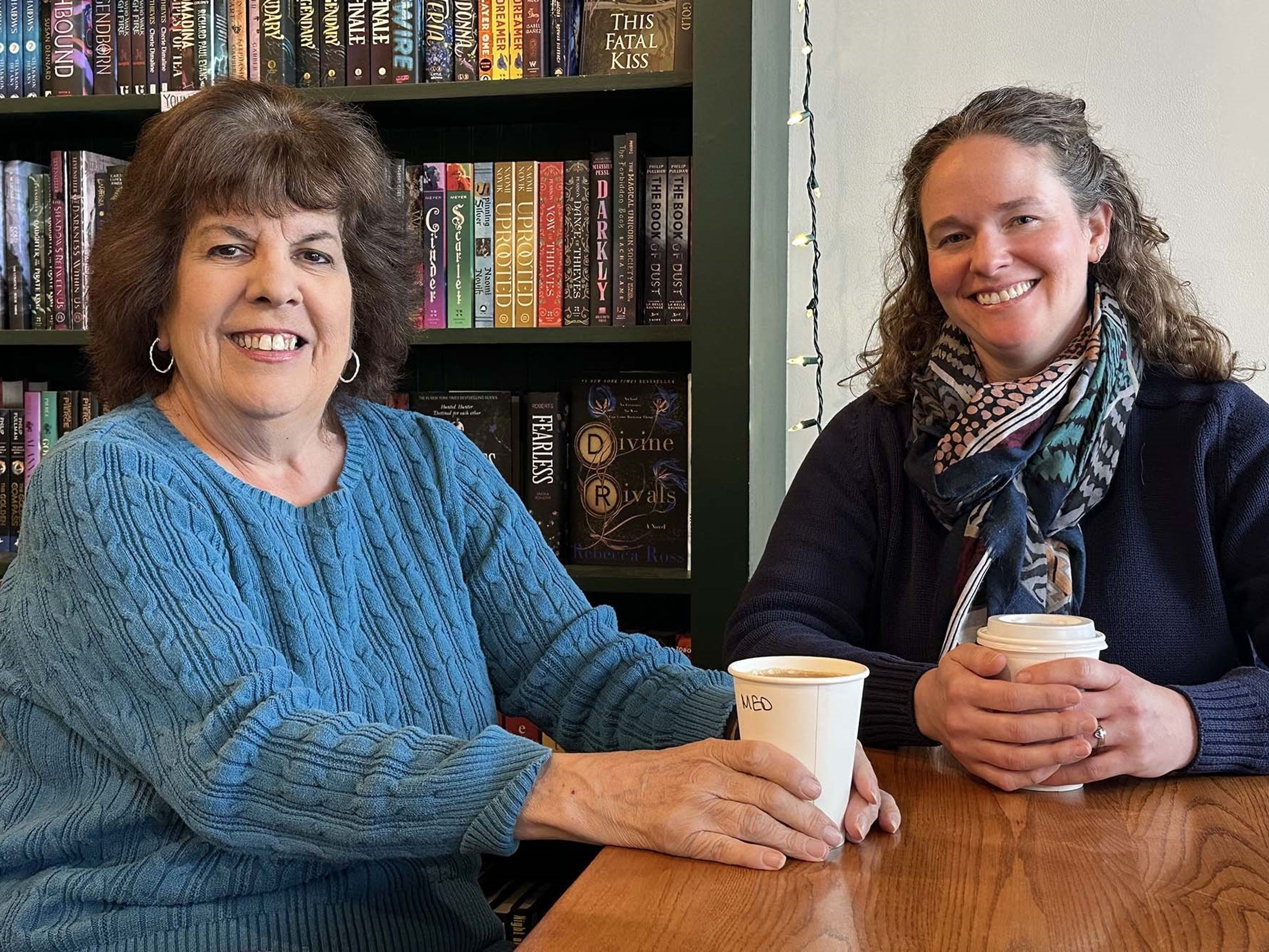 Rachel Sumner (right) and Michelle Doe are running for two seats on the Village of Dryden Board of Trustees in the March 18 village election.