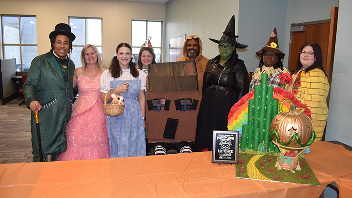 Court Services repeats as winners of annual pumpkin contest