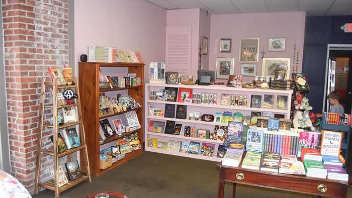 Spellbound Bookshop opens with ribbon-cutting on square