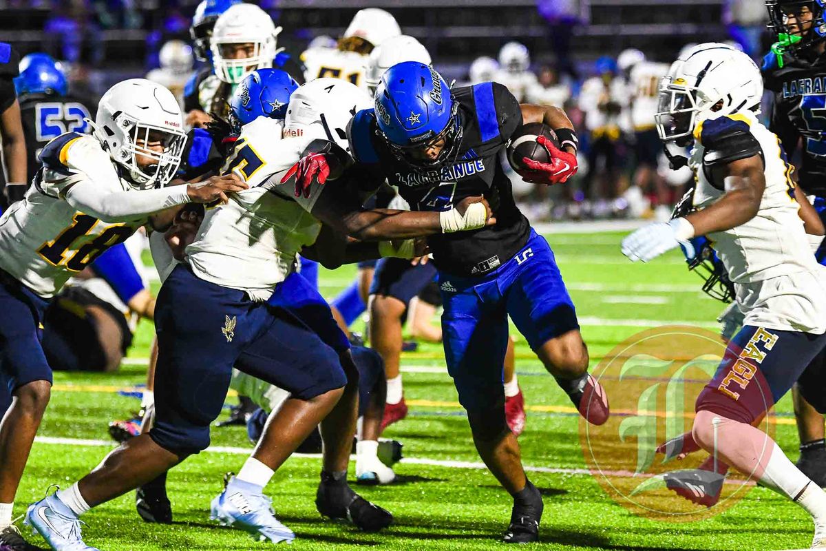 Peyton Davis scores three first-half touchdowns to power LaG...