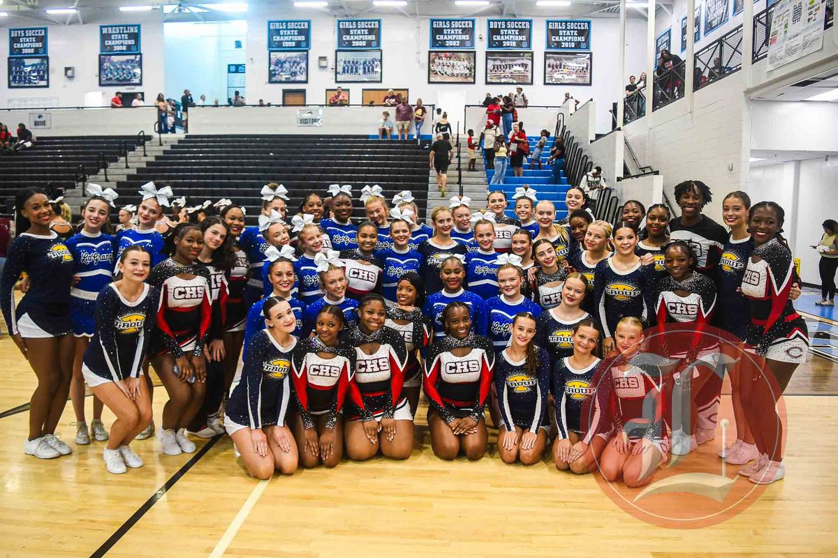 Callaway, LaGrange and Troup cheer teams compete for...