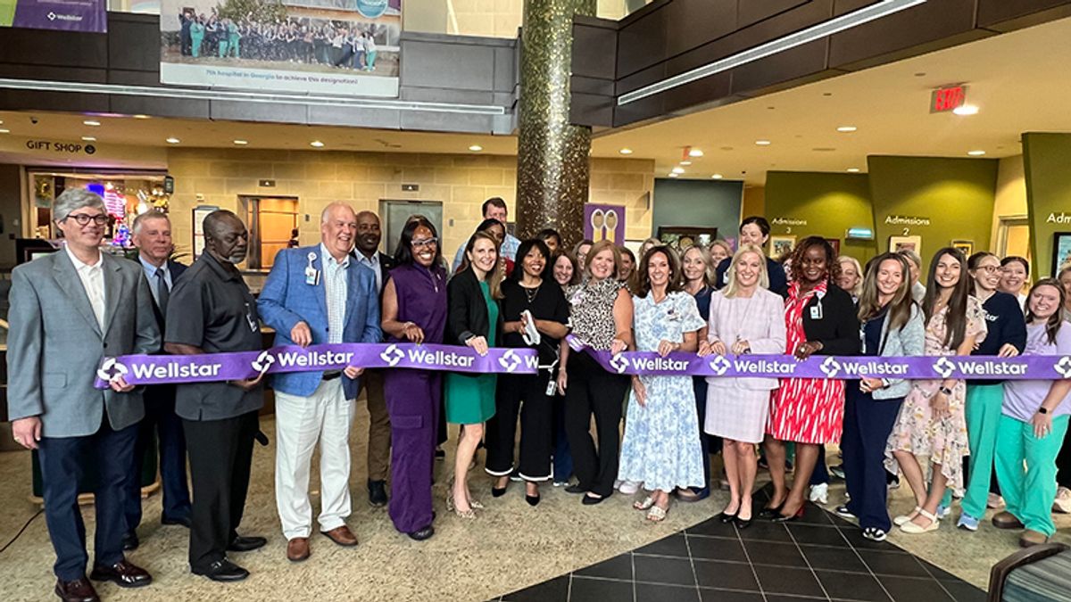 Wellstar cuts ribbon on new obstetric emergency department