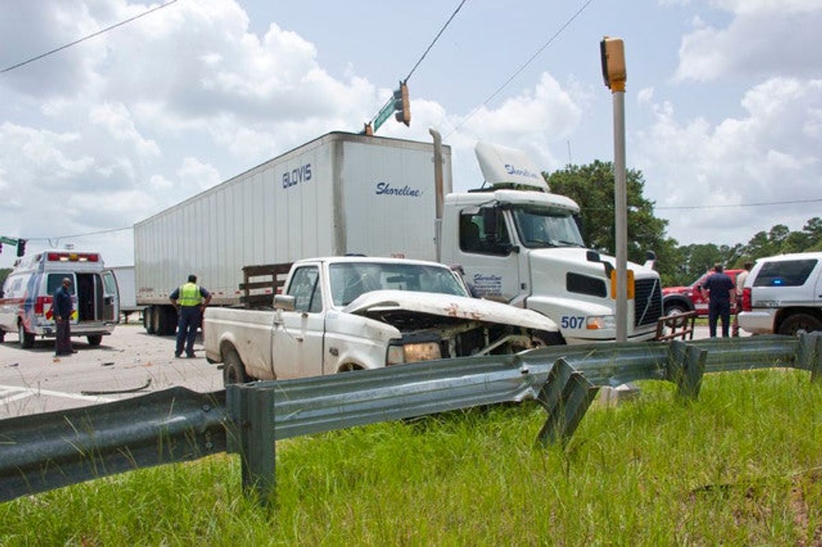 Man injured in crash in LaGrange
