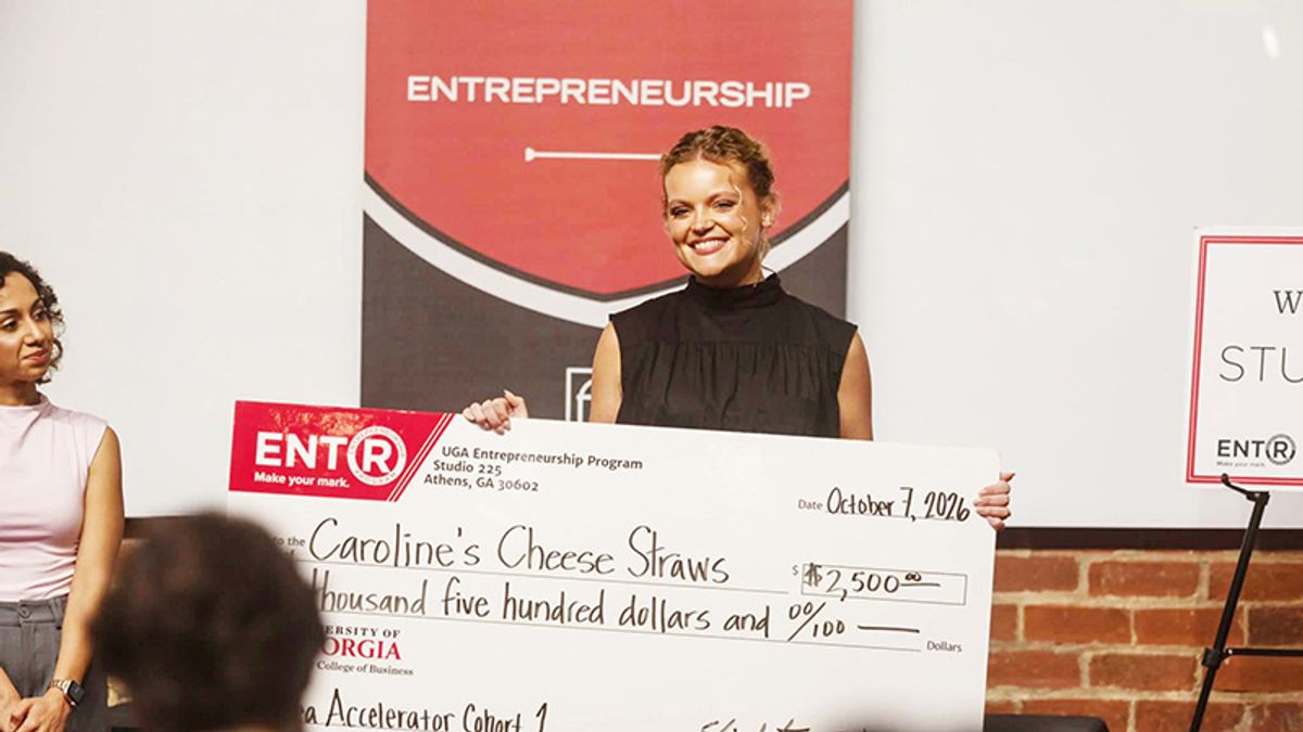 Caroline’s Cheese Straws wins UGA Idea Accelerator